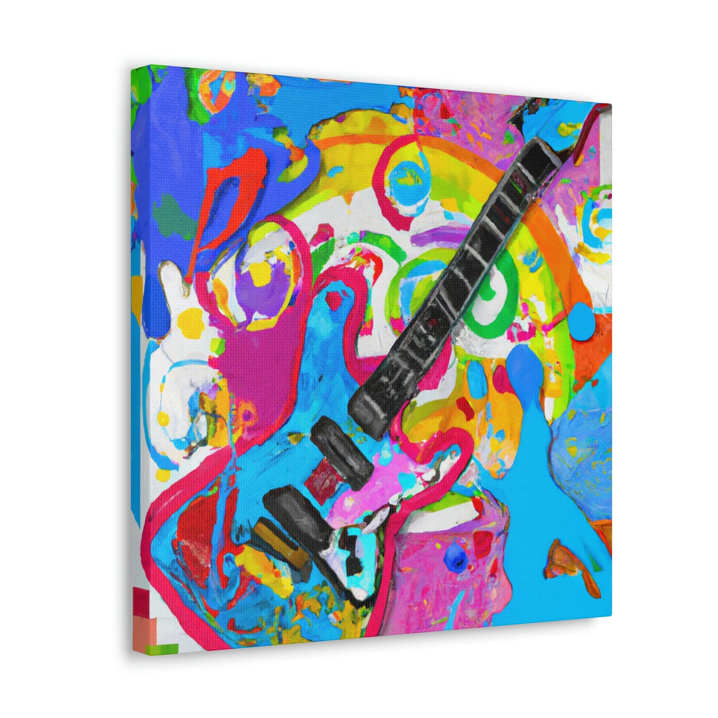 Electric Guitar Jolt - Canvas