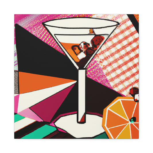 Booze Bacchanal Pop Art - Canvas