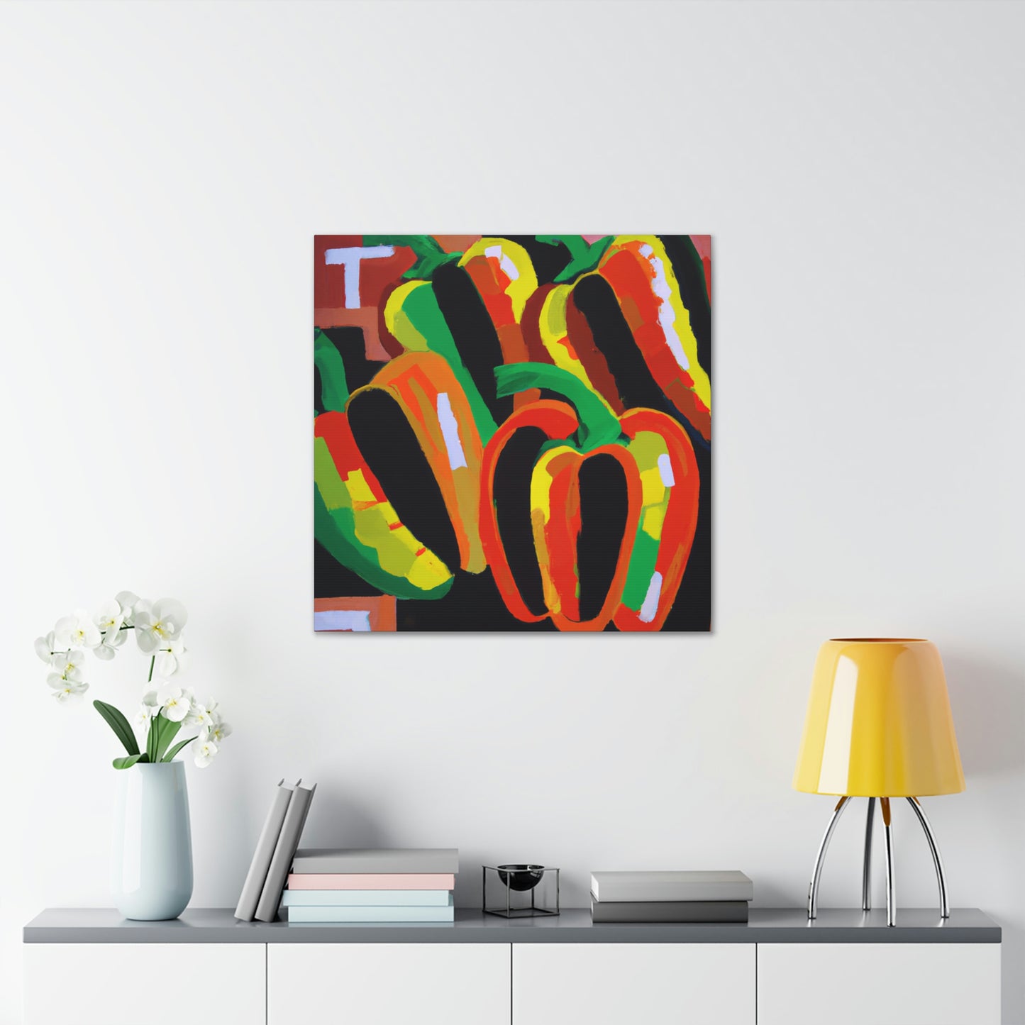 "Peppers of the Jazz Age" - Canvas