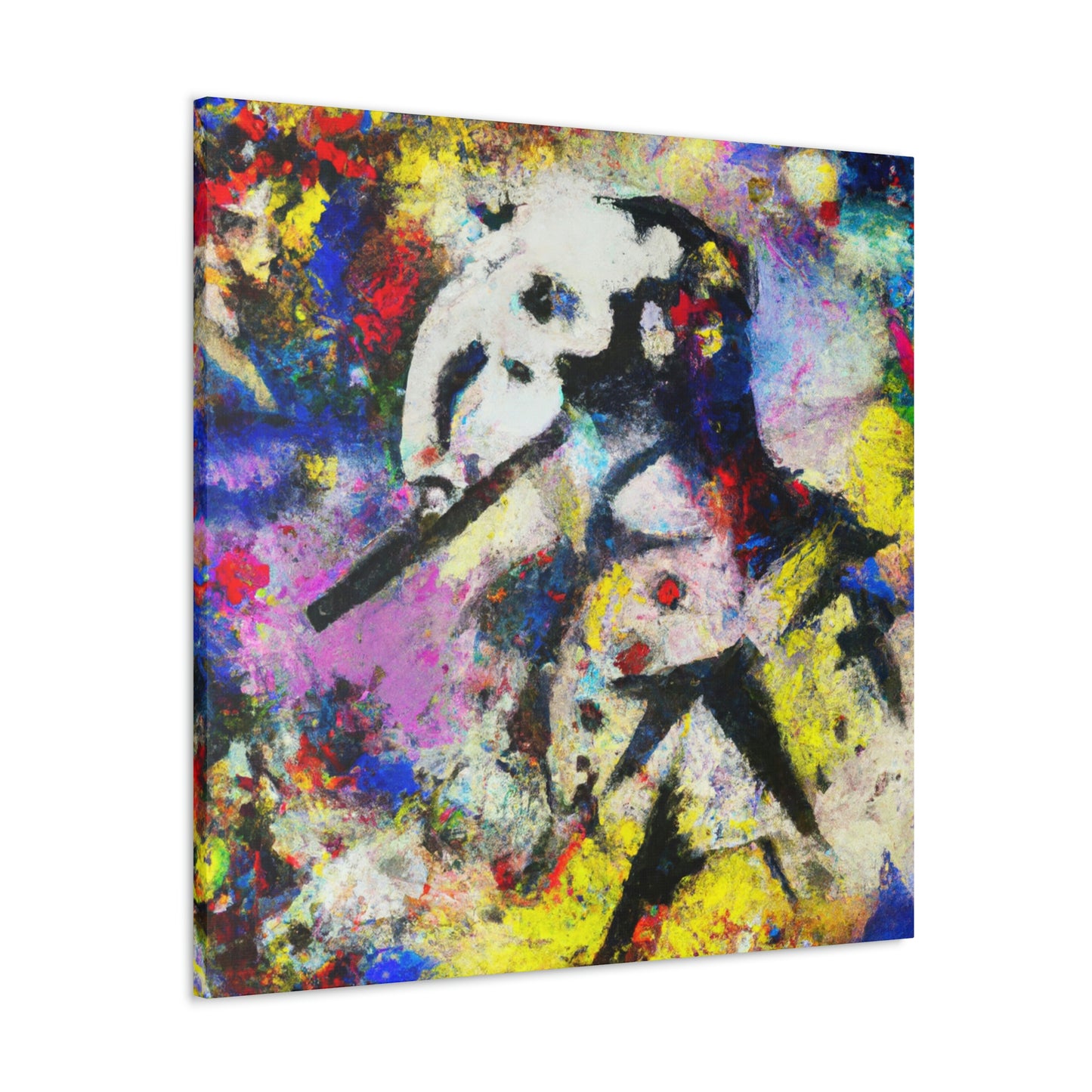 "Aviator in Flight Icon" - Canvas