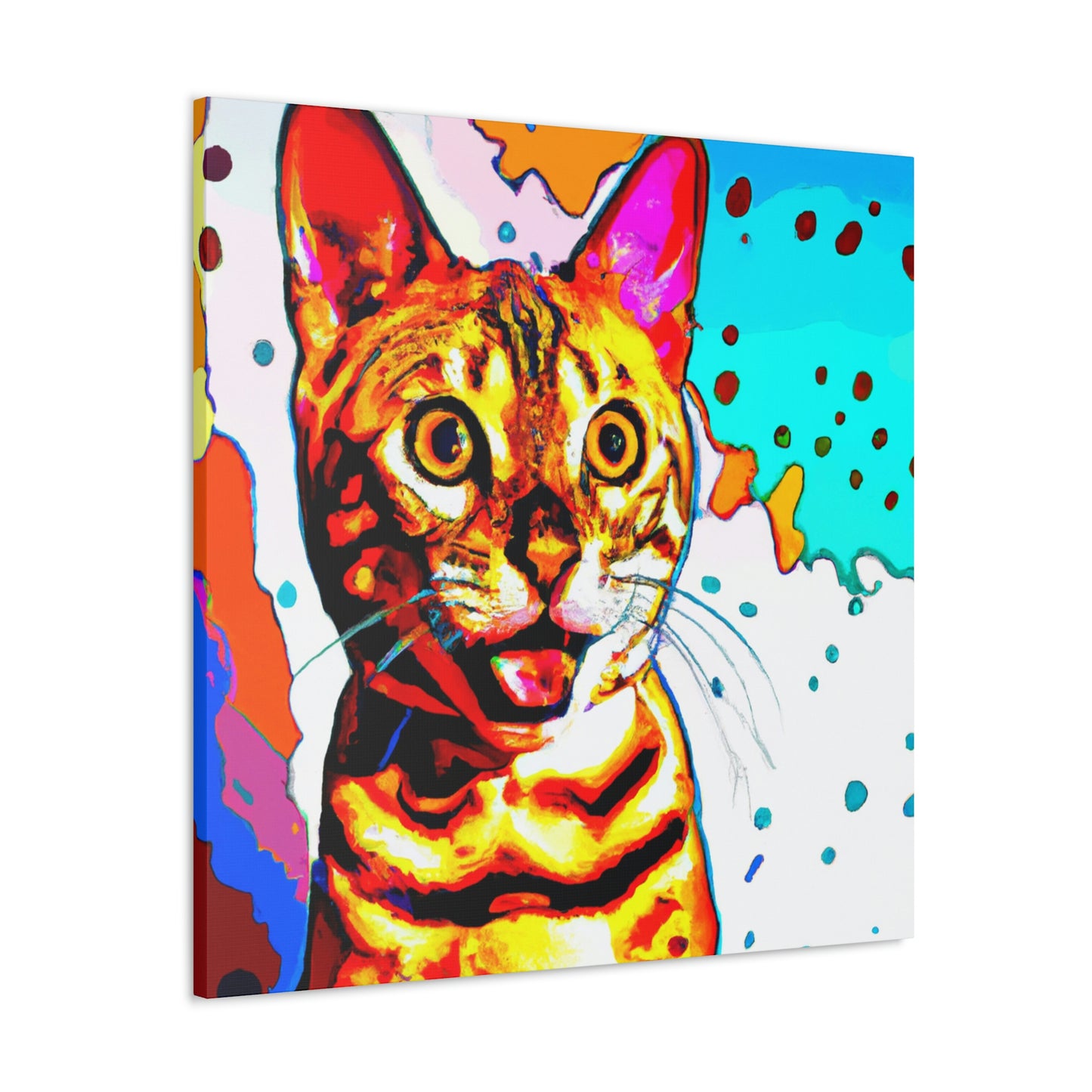 Bengal in Pop Art - Canvas