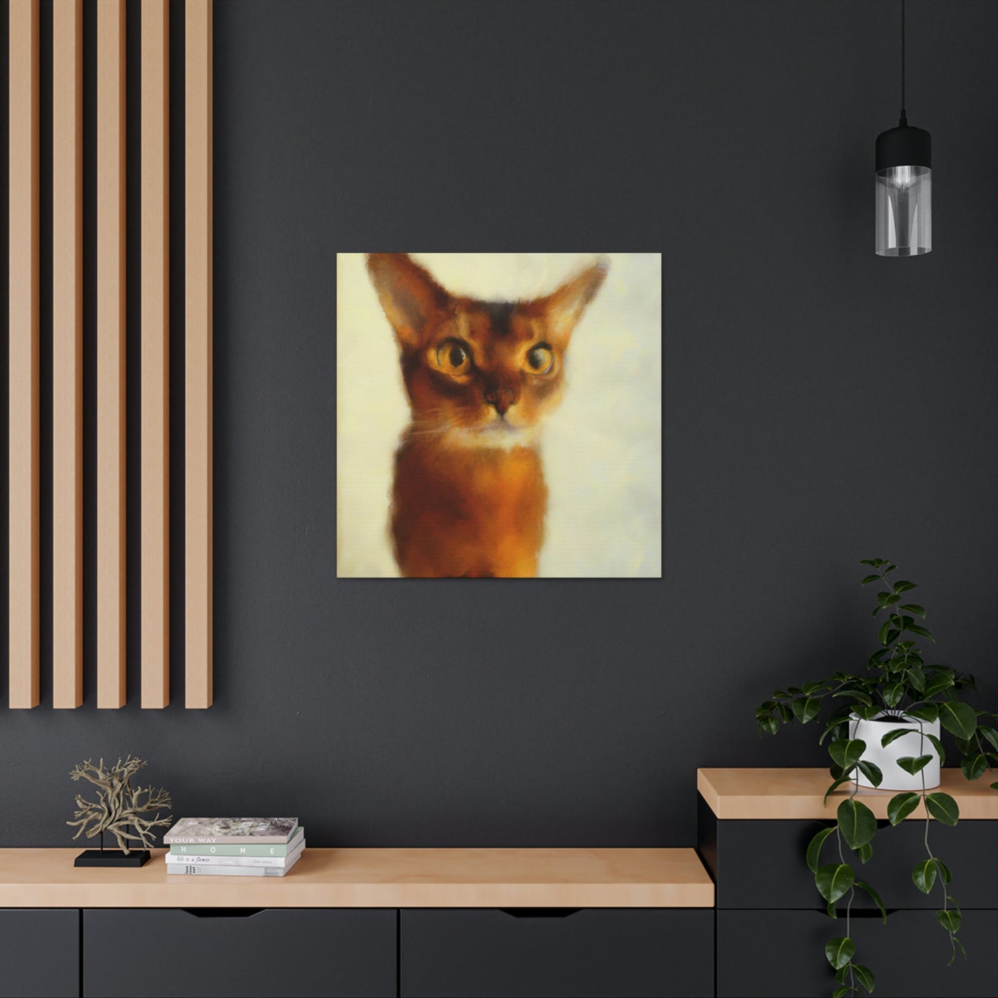 Abyssinian Splendor Lined - Canvas