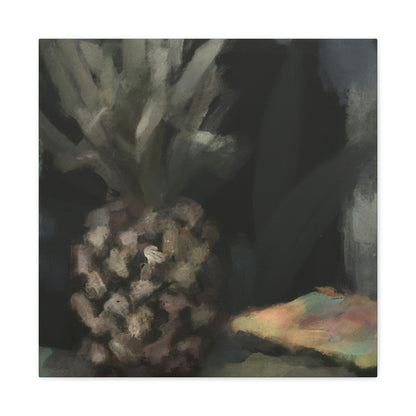 "Pineapple in Expressionism" - Canvas