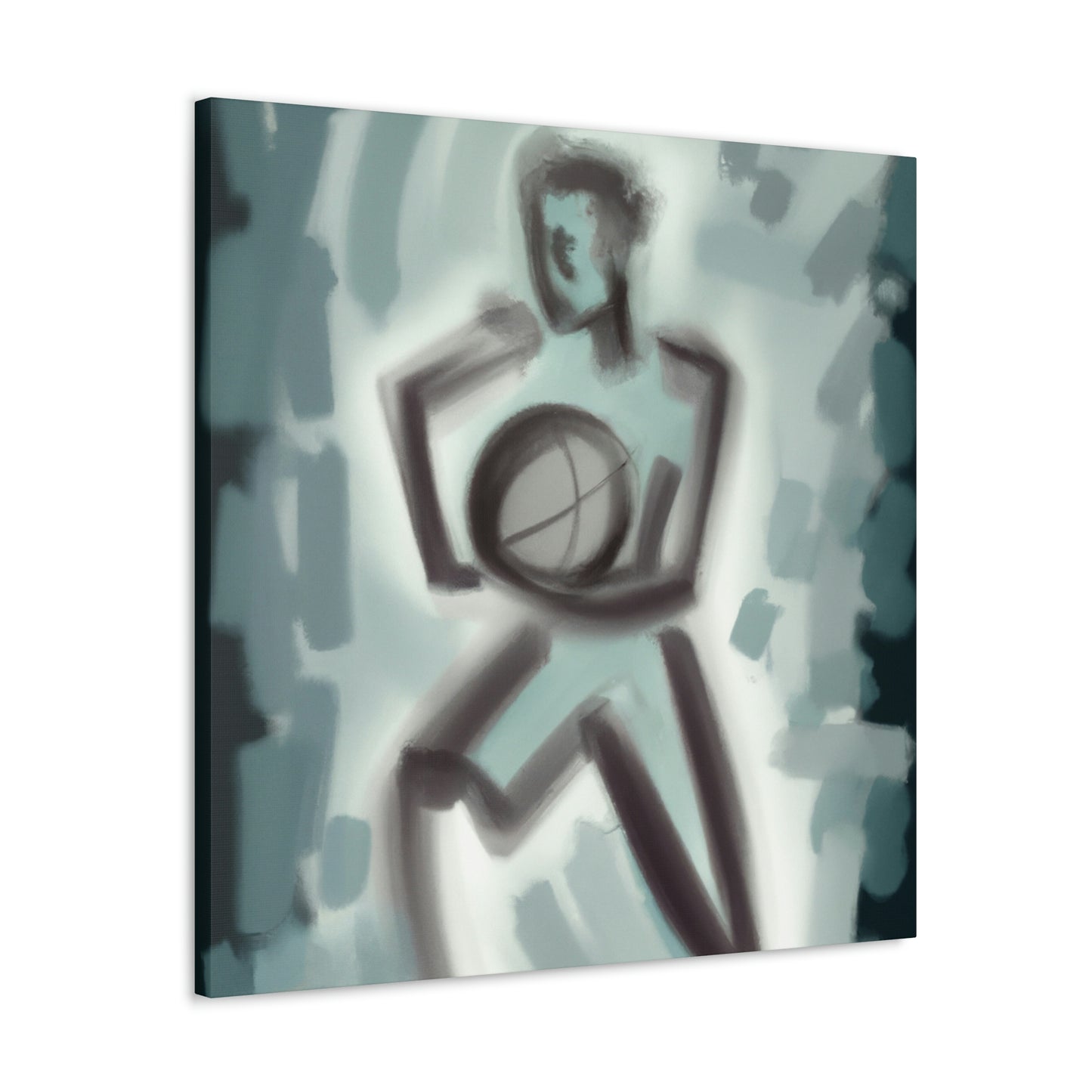 "Basketball: Expressionism Dream" - Canvas