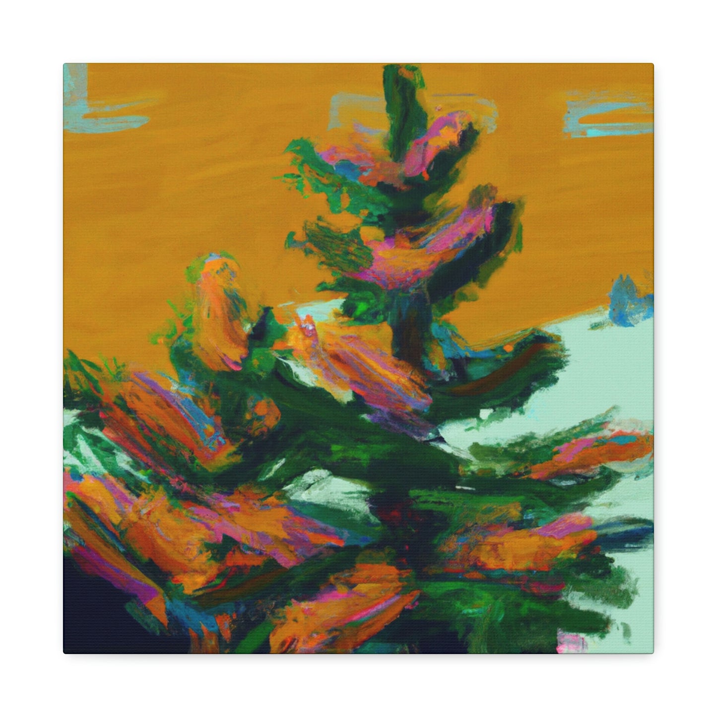 "Fir Tree Expressionism" - Canvas