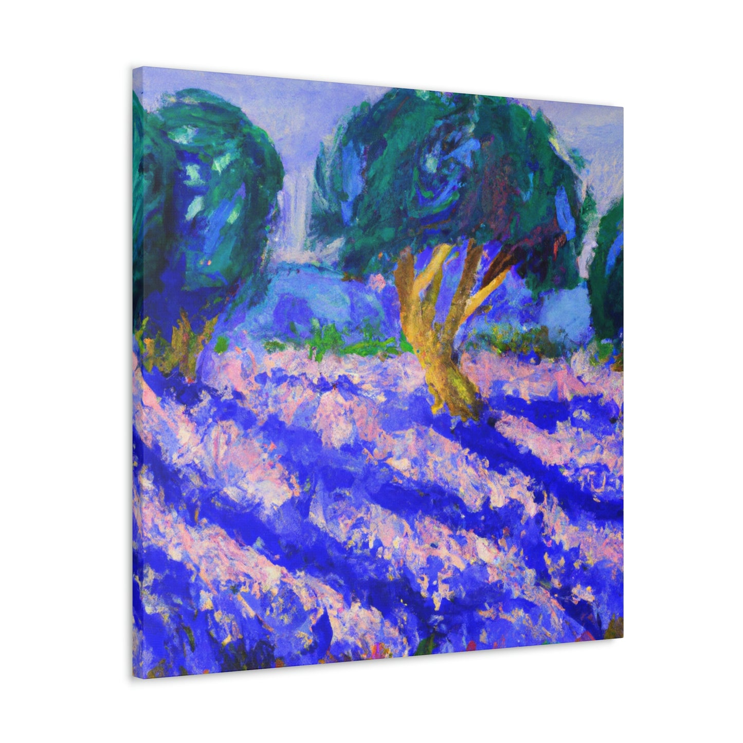 "Lavender in Expressionism" - Canvas