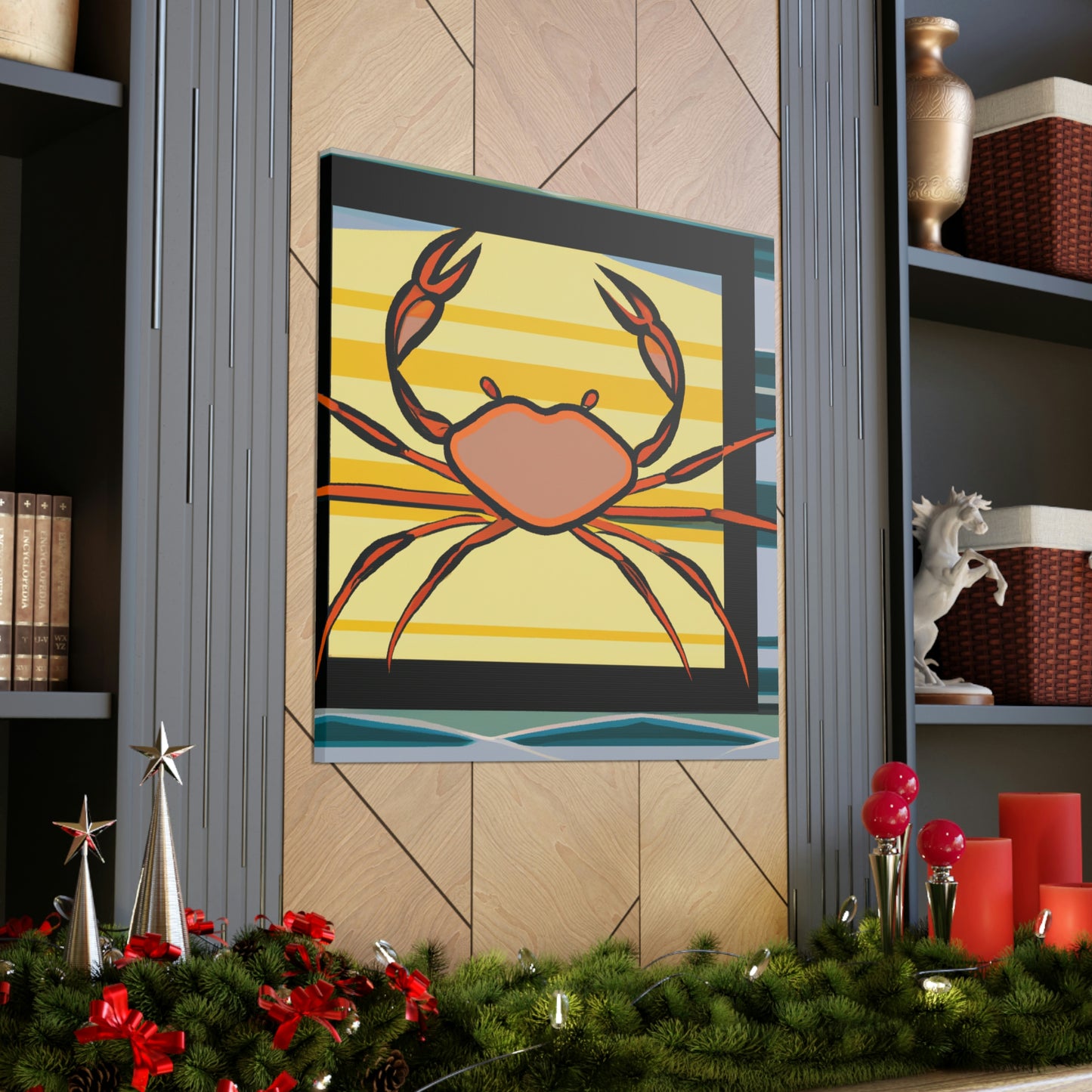 Crab in DecoGlamour - Canvas