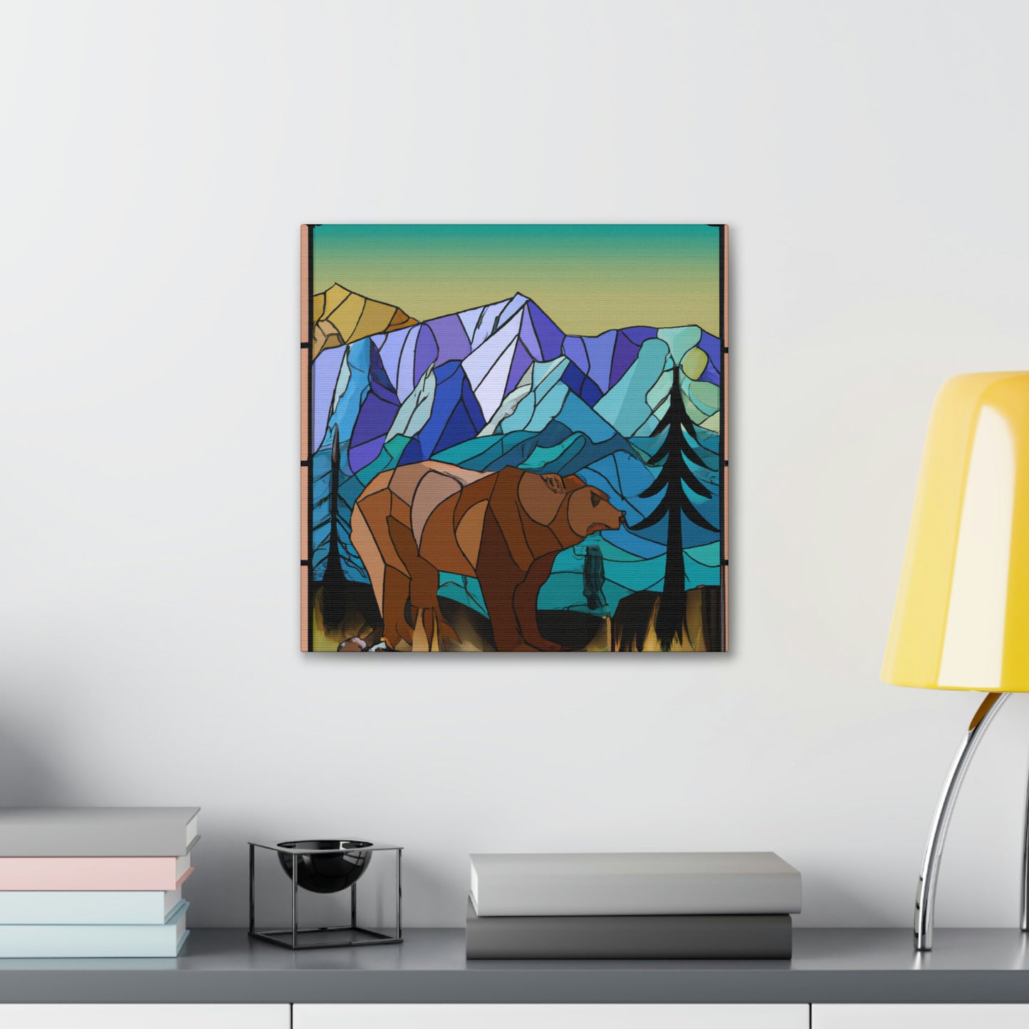 Bear of Gleaming Gold - Canvas