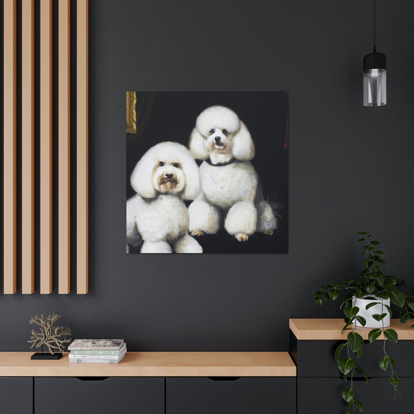 "Bichon Frise Luxury Dream" - Canvas