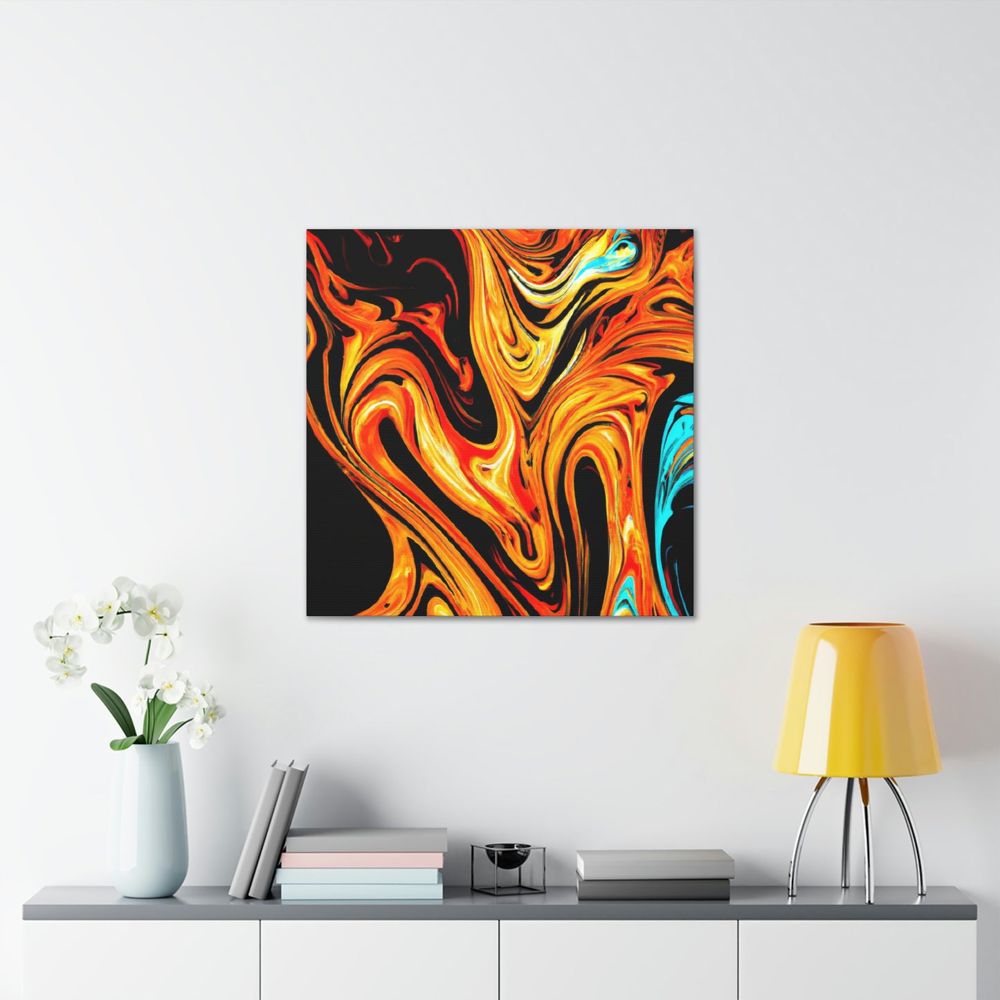 "Turbulent Cosmic Tides" - Canvas