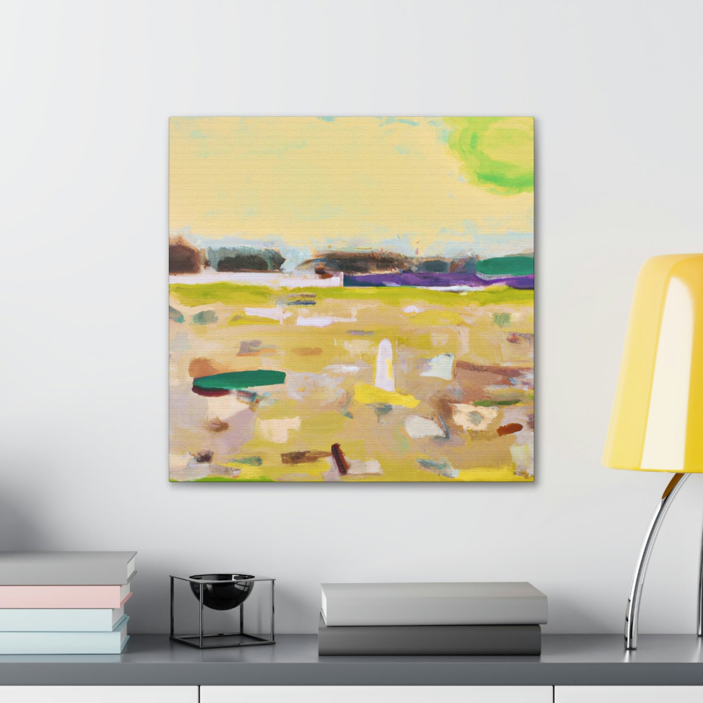 Bay Blissful Abstraction - Canvas