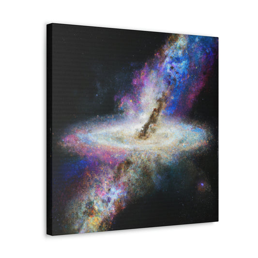 "Galaxy in Abstract Form" - Canvas