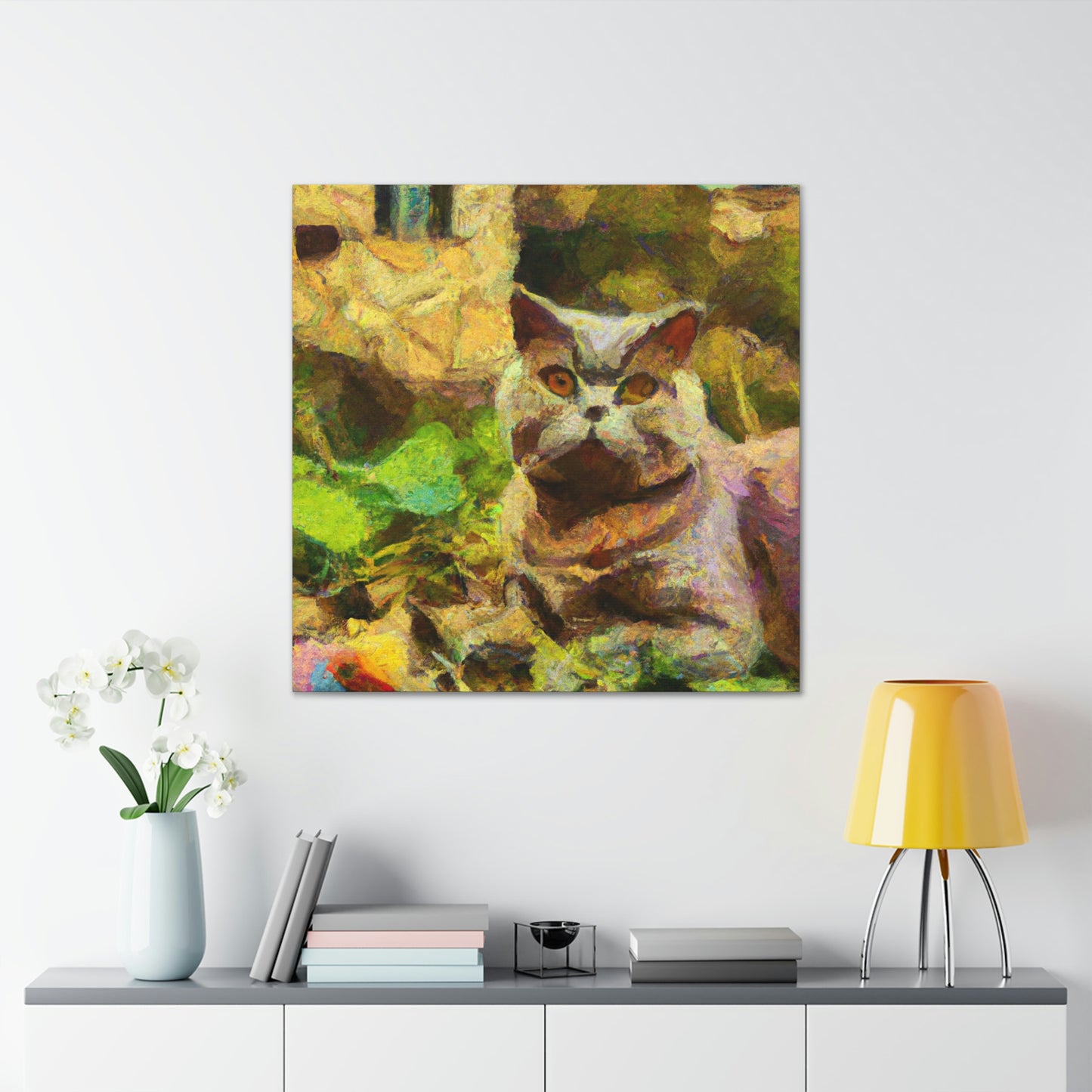 "Felines and Fauvism" - Canvas