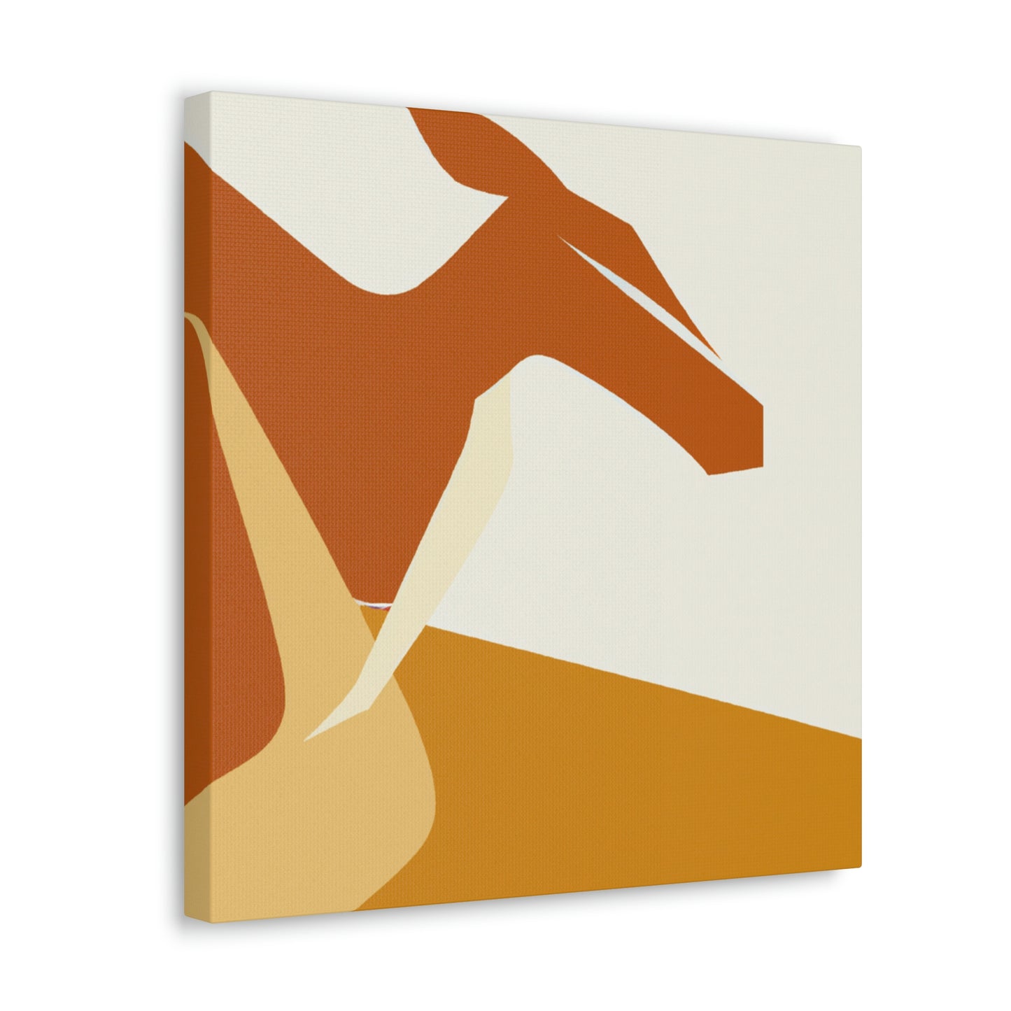 Kangaroo in Reflection - Canvas