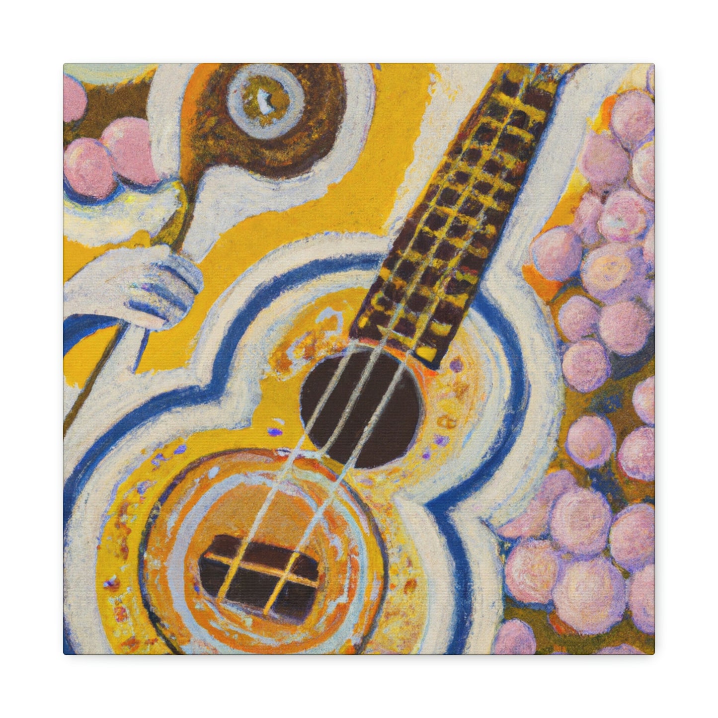 Ukelele Abstract Dreaming - Canvas