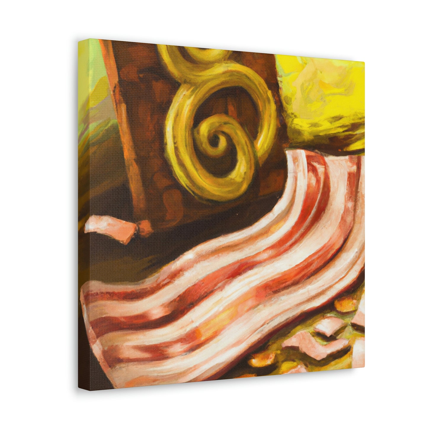 "Bacon In Steampunk Times" - Canvas