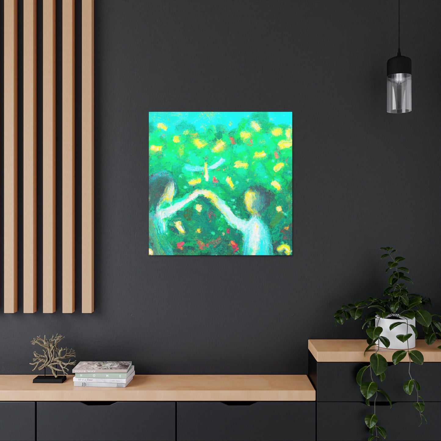 Love Fireflies Glow - Canvas