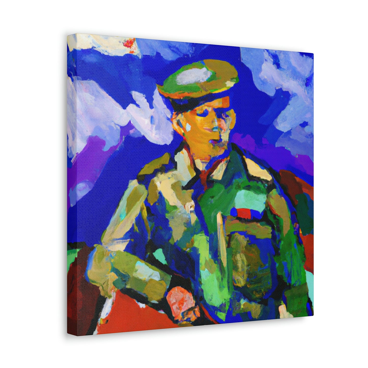 "Forward Observer Fauvism" - Canvas