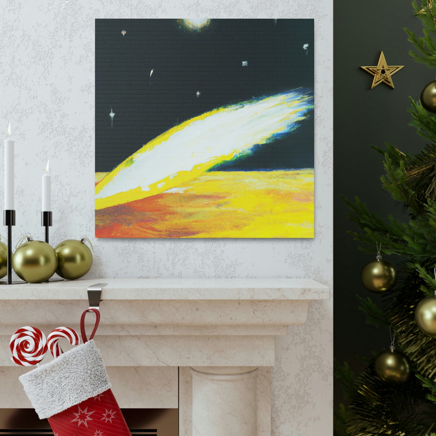 Comet Through Infinity - Canvas