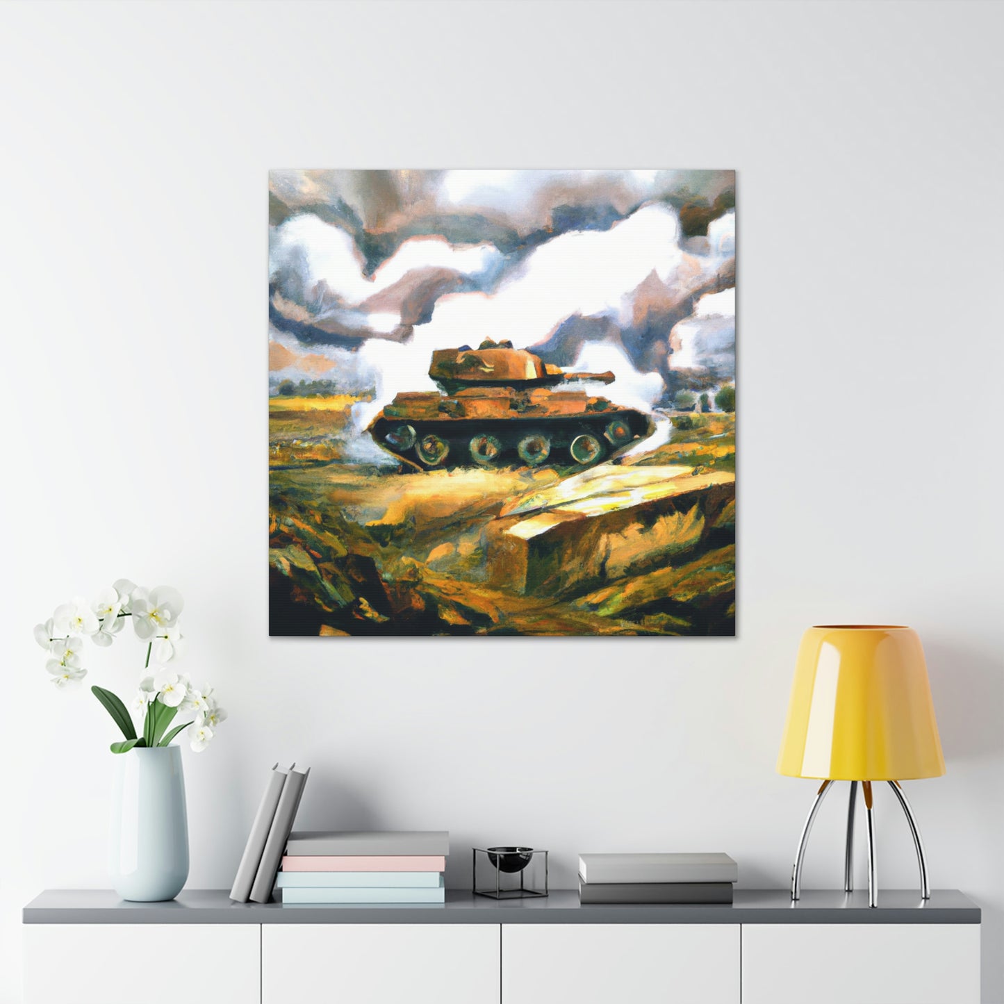 "Tank of Dreams Surreal" - Canvas