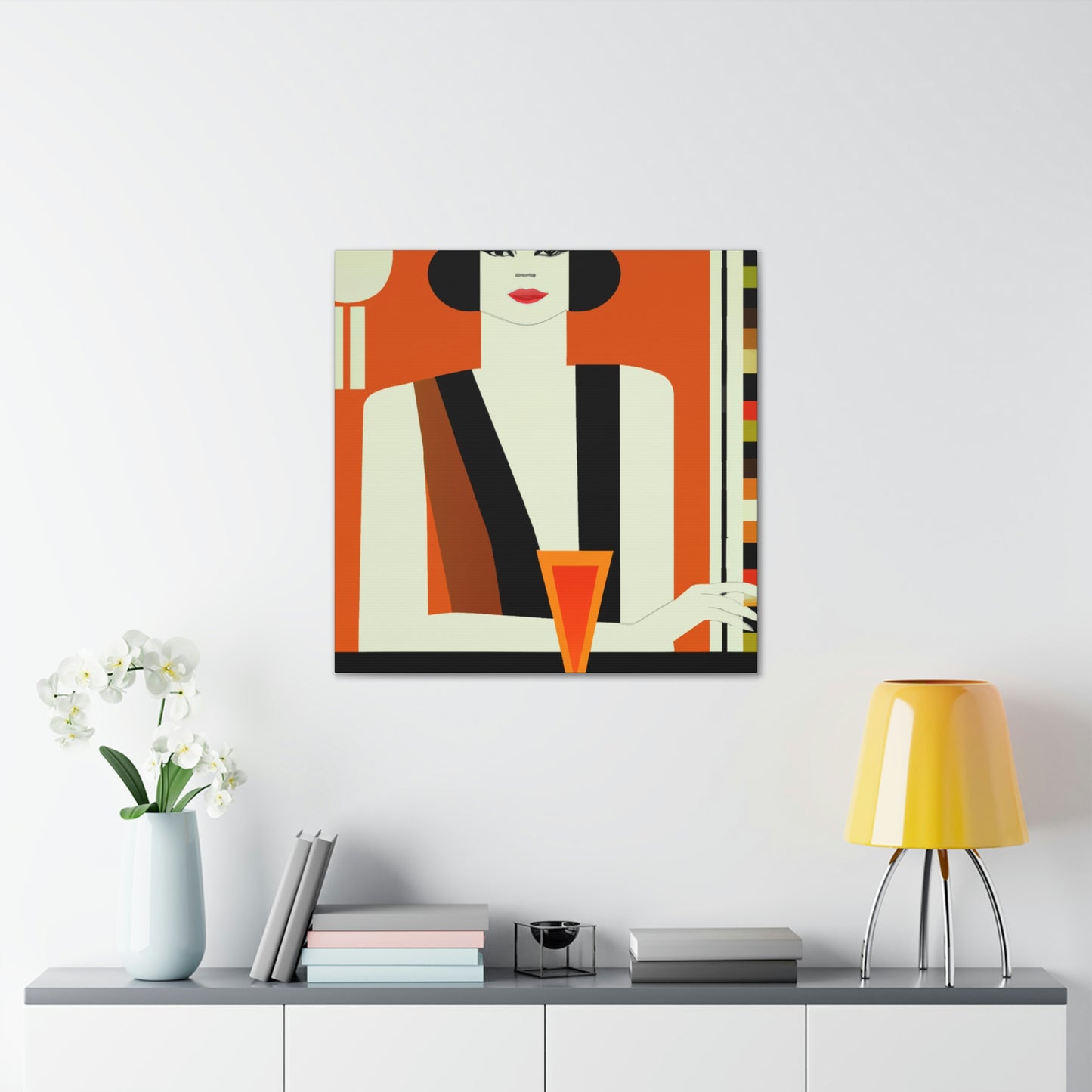 "Colonial Deco Splendor" - Canvas