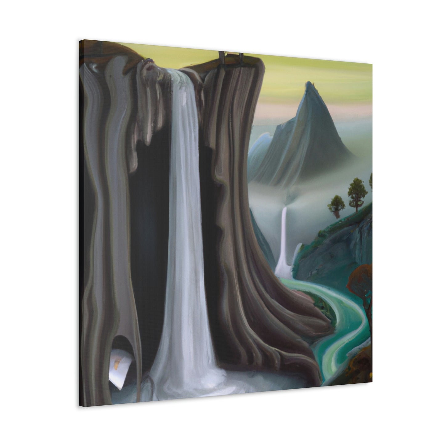 Escape the Waterfall Dream - Canvas