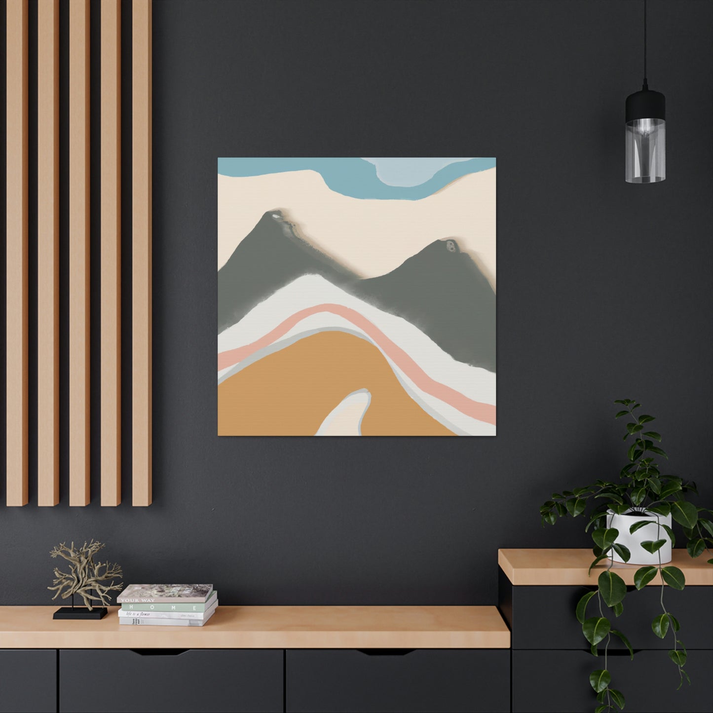 Mountains of Mystery - Canvas