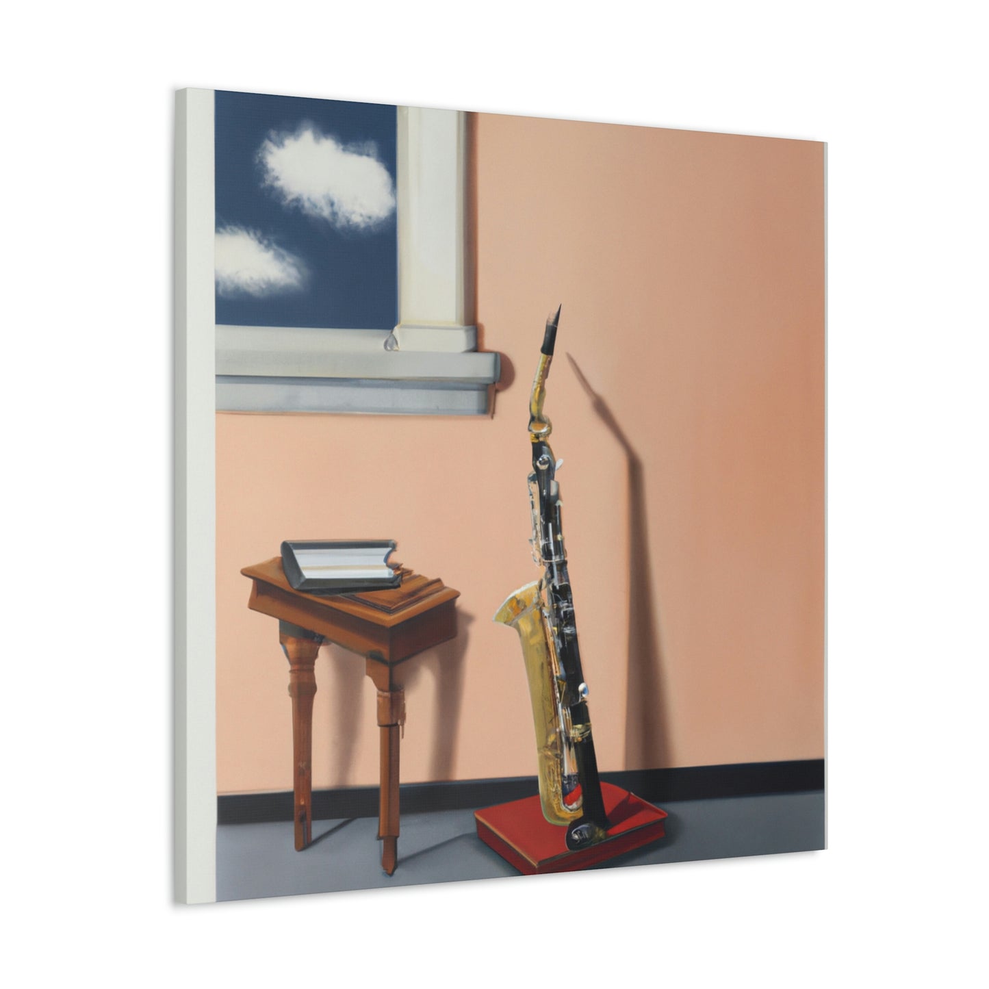 "Clarinet in Simplicity" - Canvas