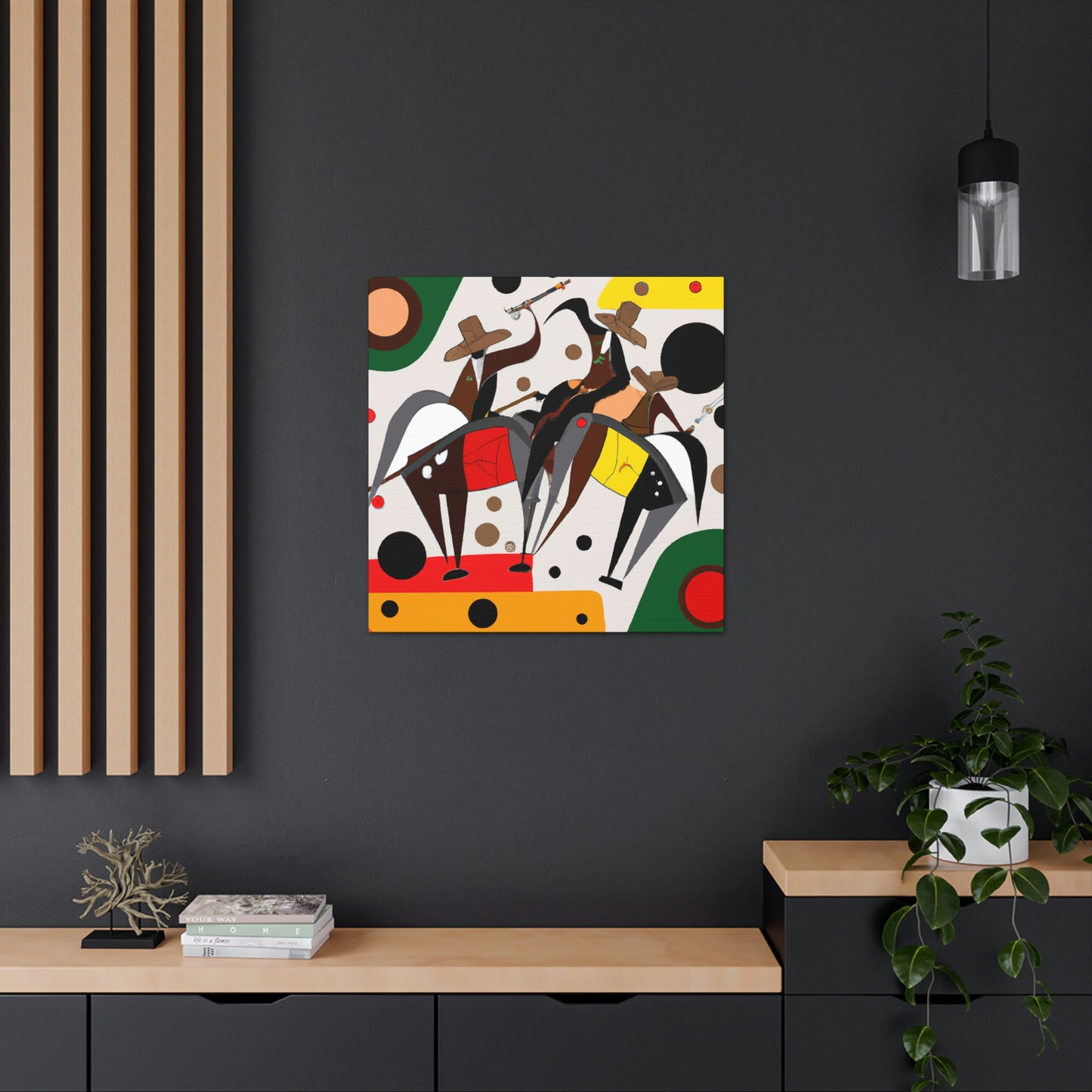 Western Cattle Herd - Canvas