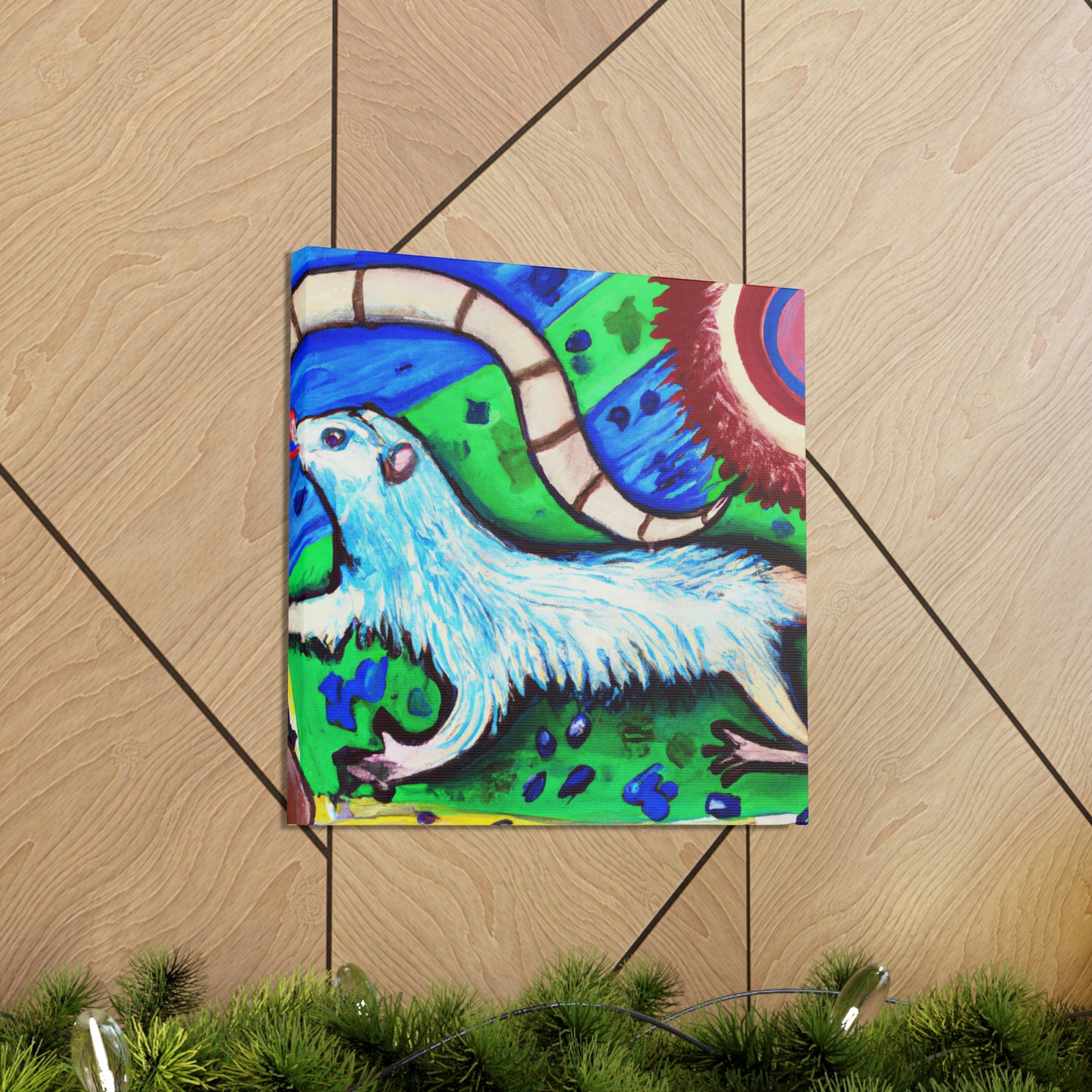 Ferrets in Flight - Canvas