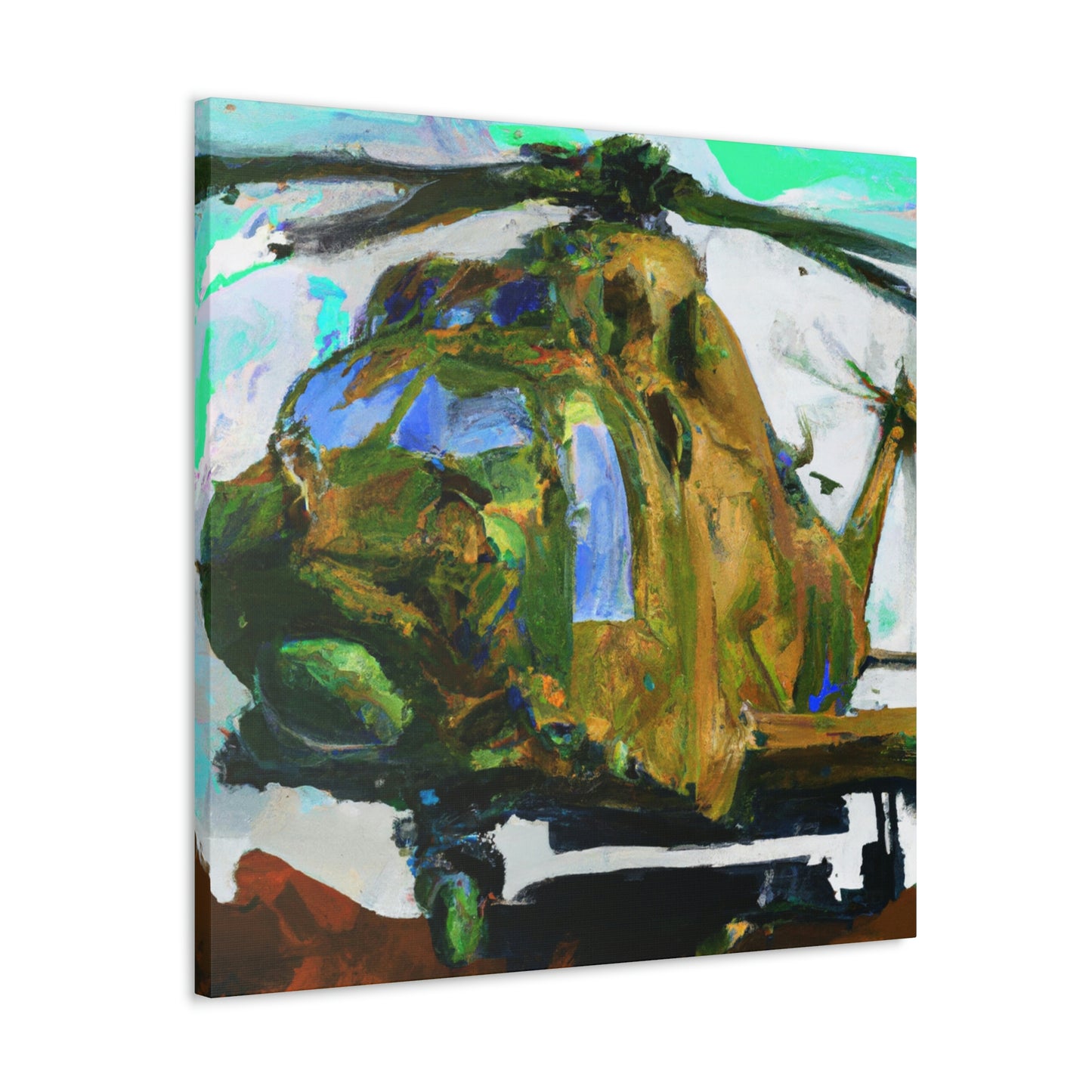 Helicopter Overhead Dreaming - Canvas