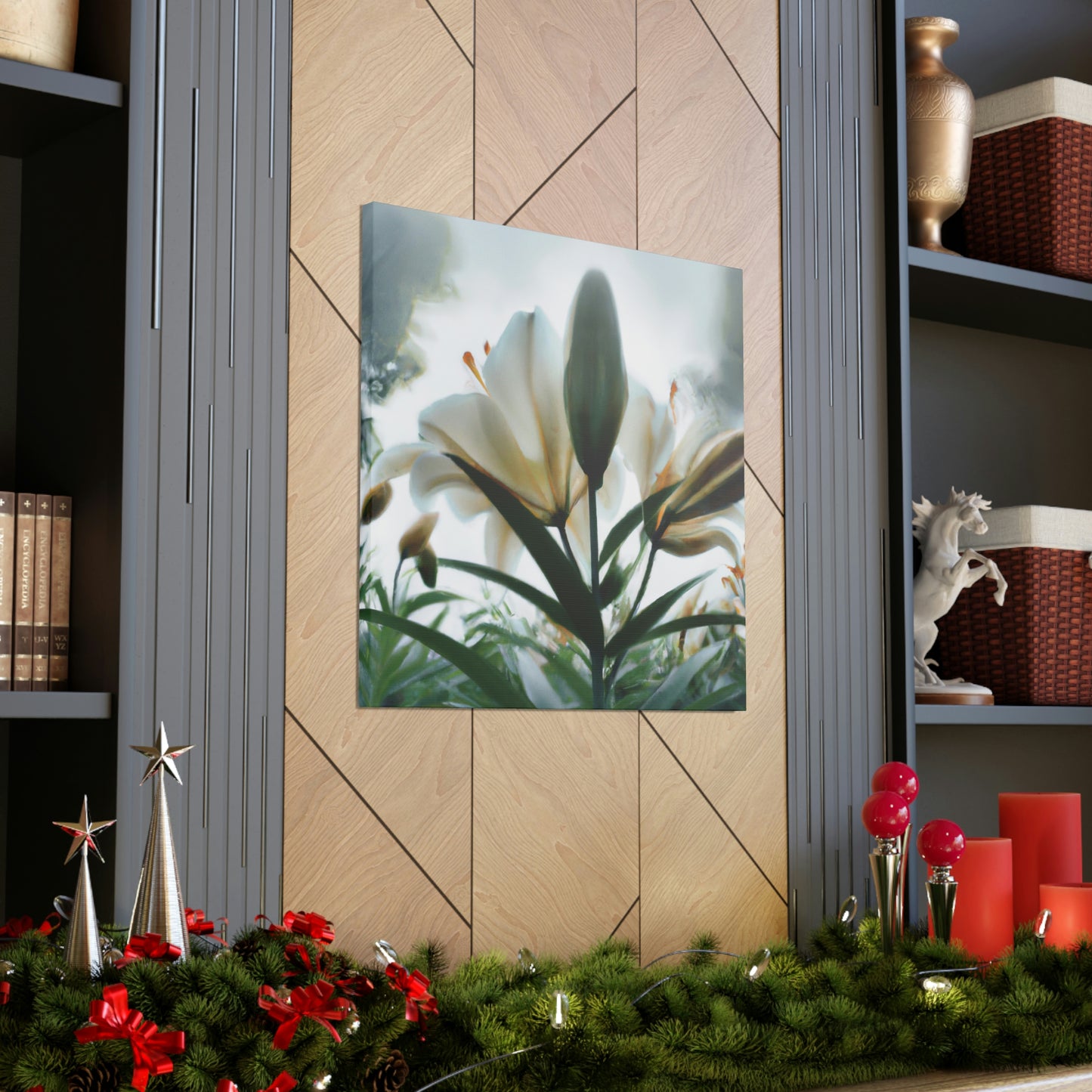 Lily in Bloom Forever - Canvas