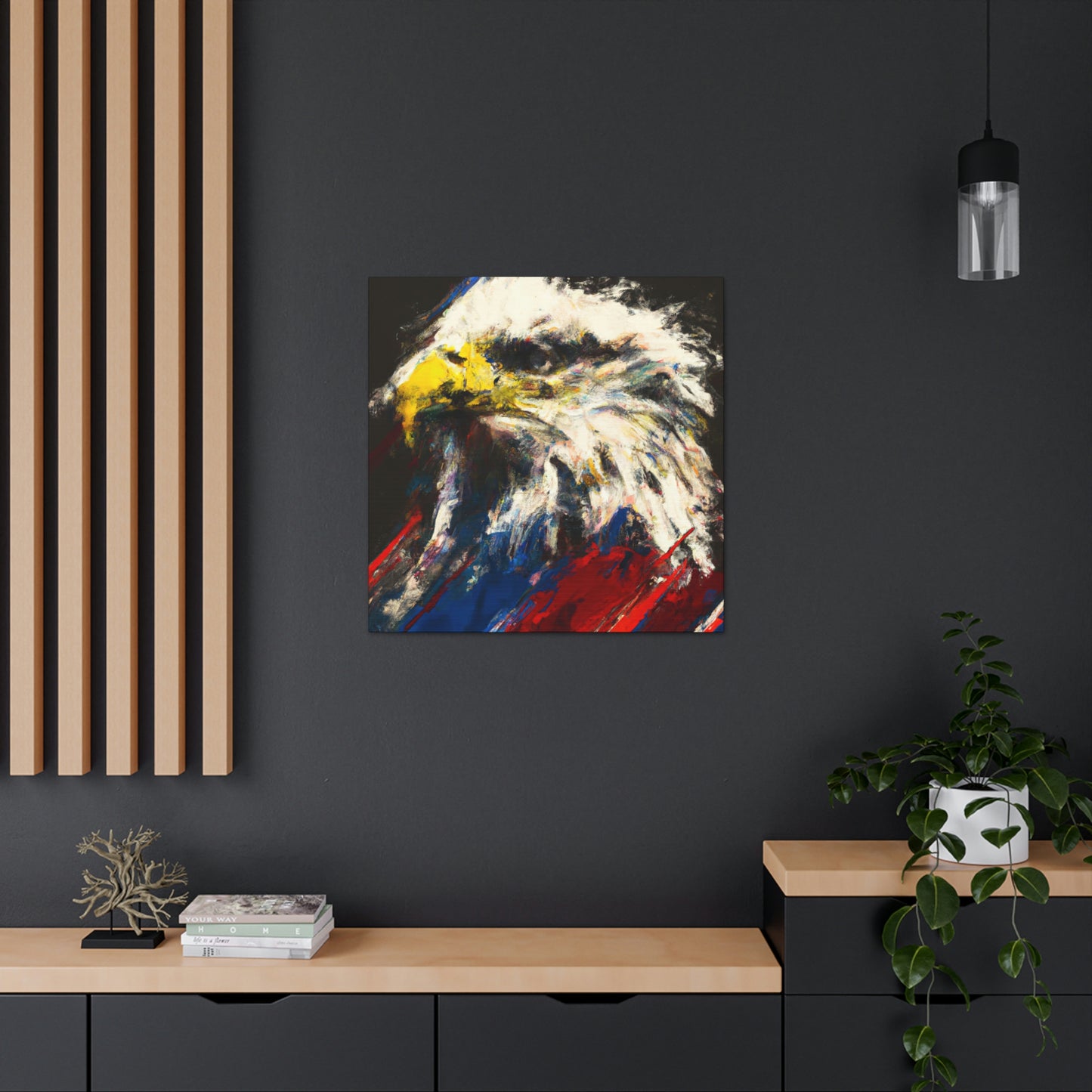 "Eagle in Emotionality" - Canvas