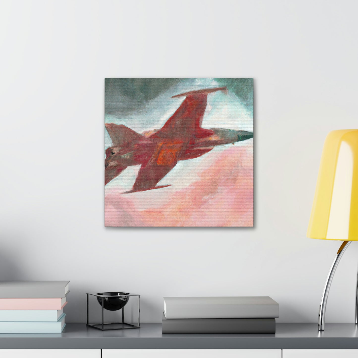 "Supersonic Fighter Ballet" - Canvas