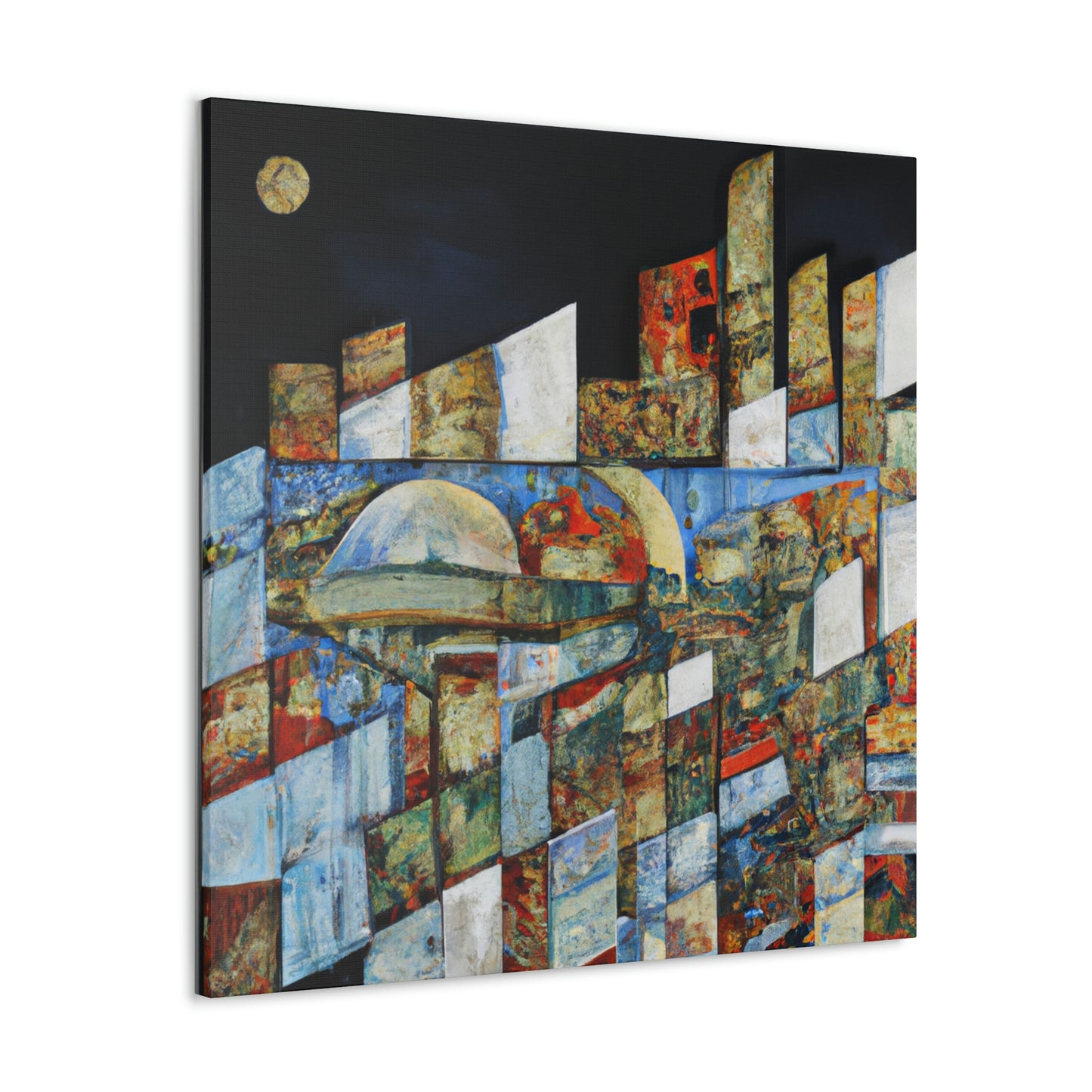 "Urban Reflection mosaic" - Canvas