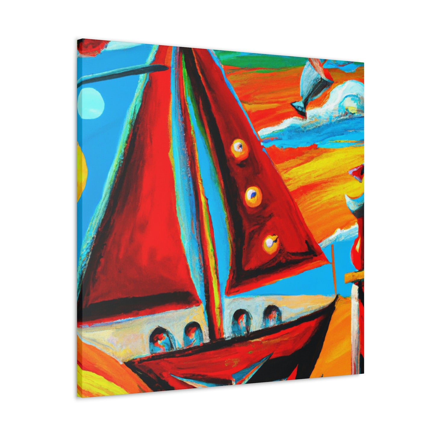 Sailboat in Dreamscape - Canvas