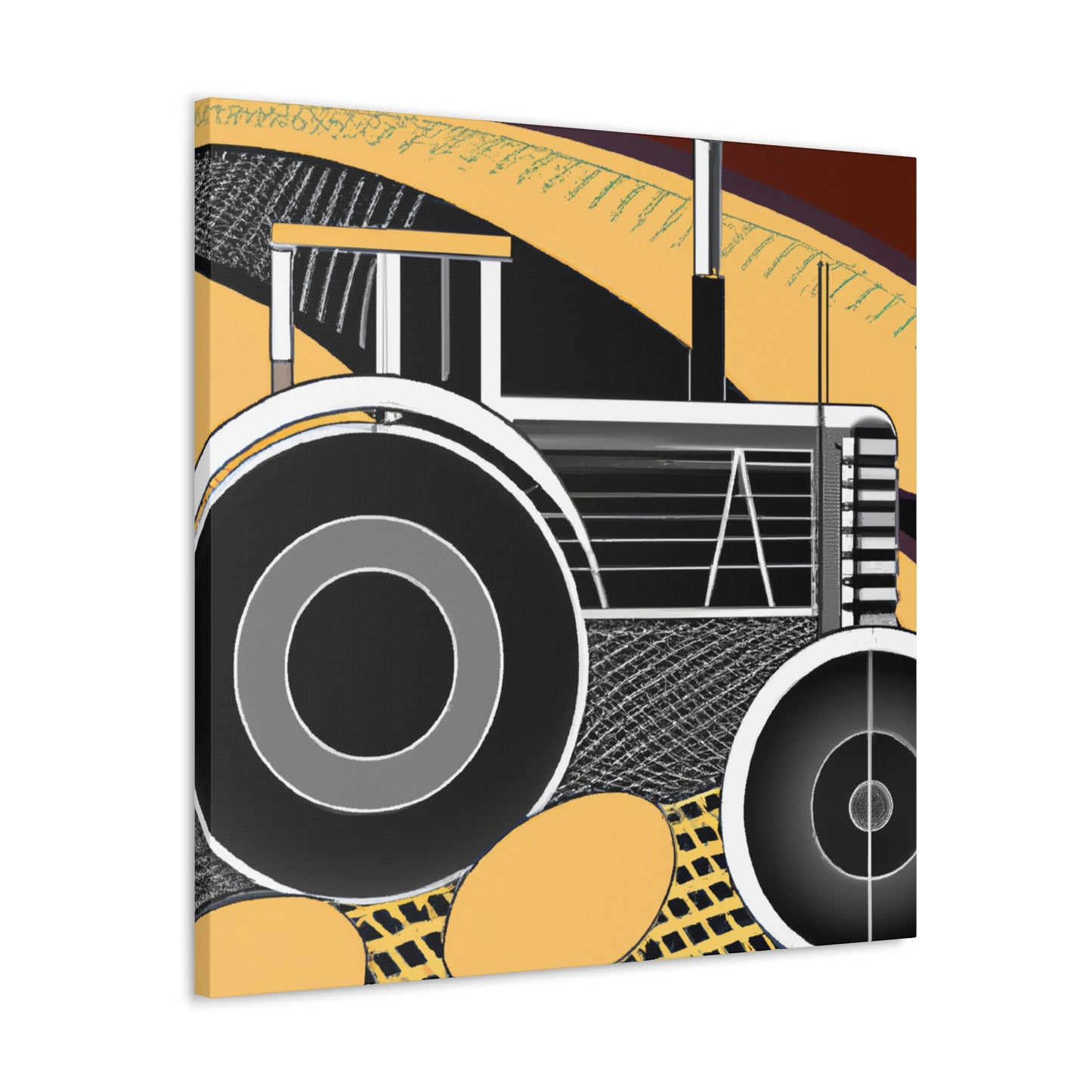 Tractor in the Jazz Age - Canvas