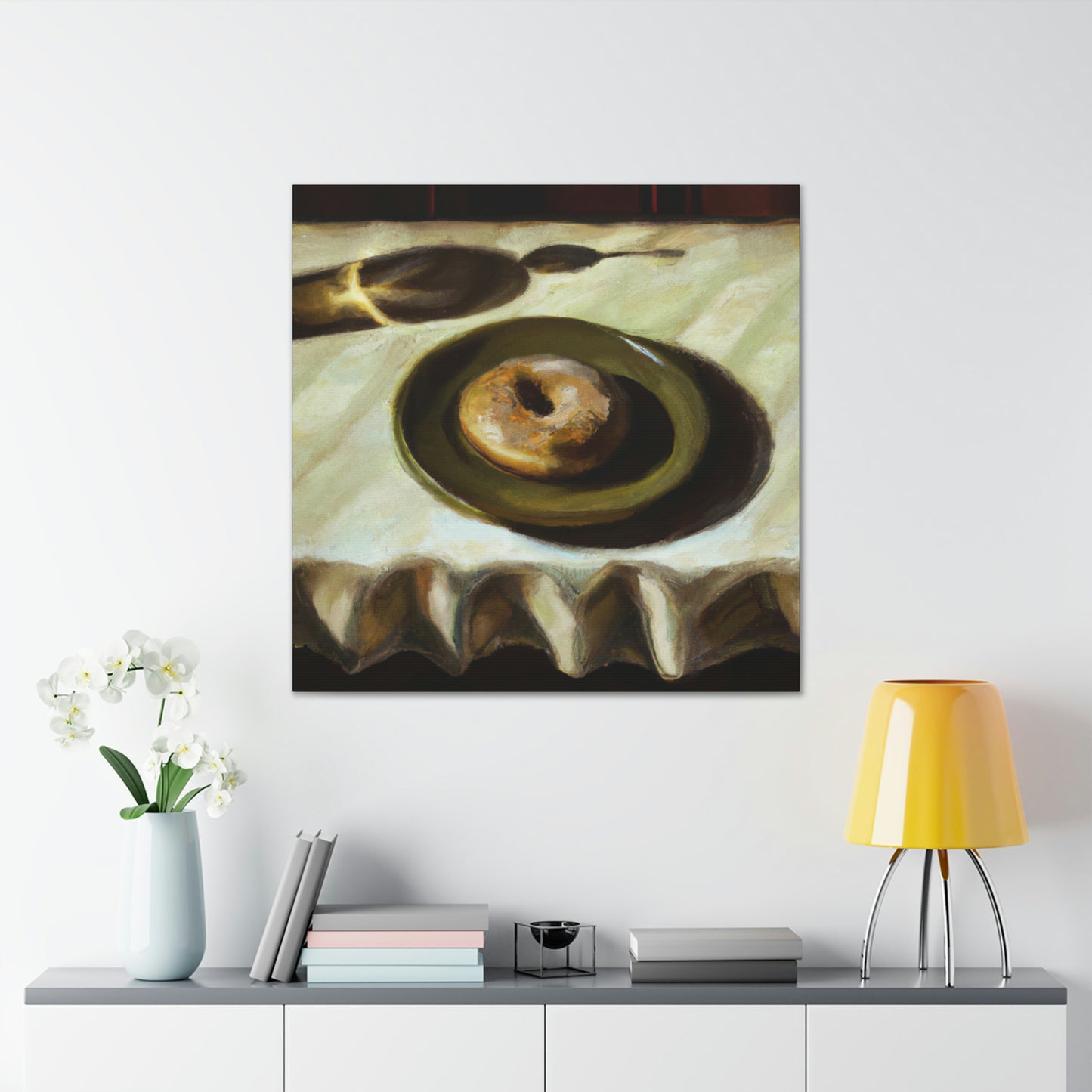 A Sweet Delightful Doughnut - Canvas