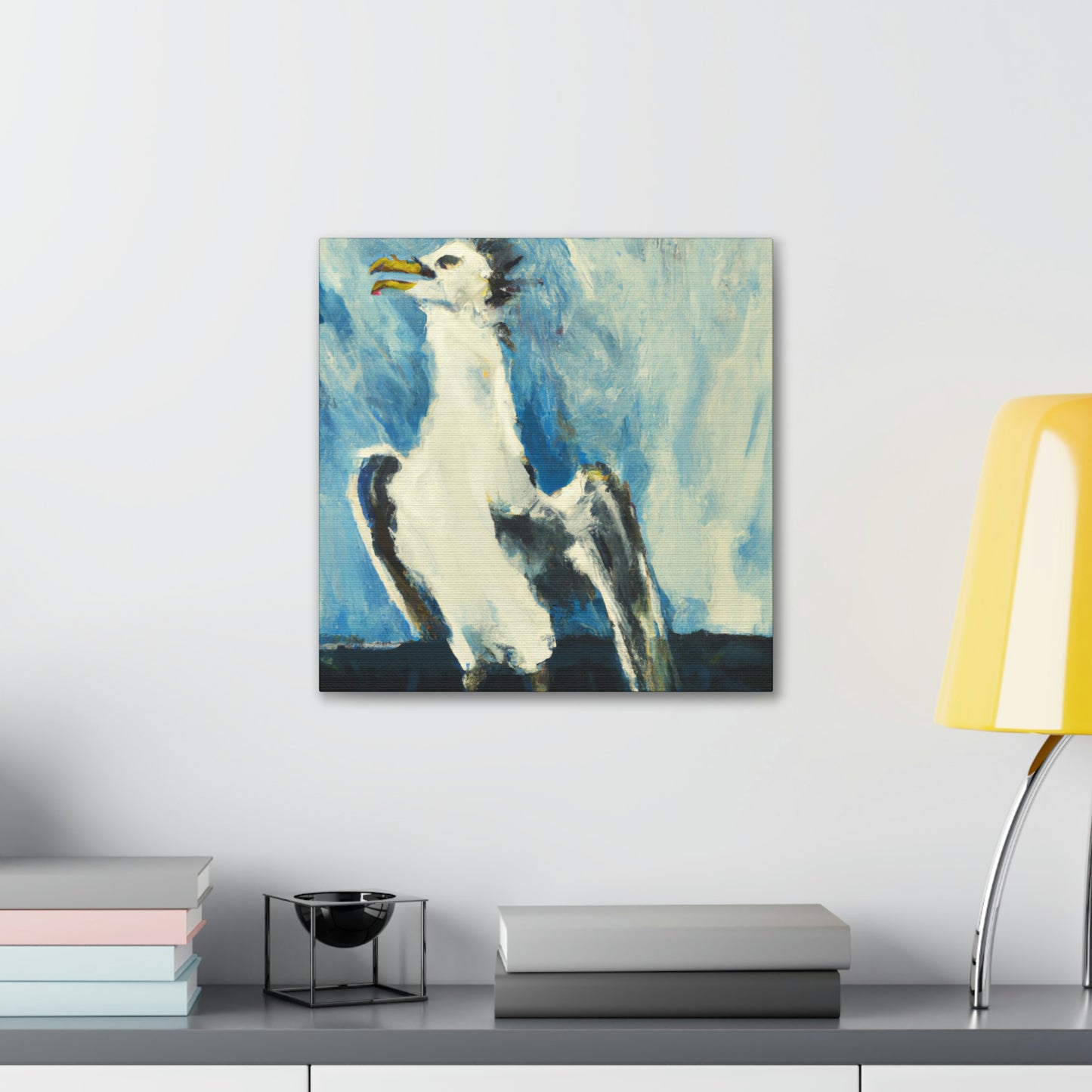 Seagulls in Solitude - Canvas