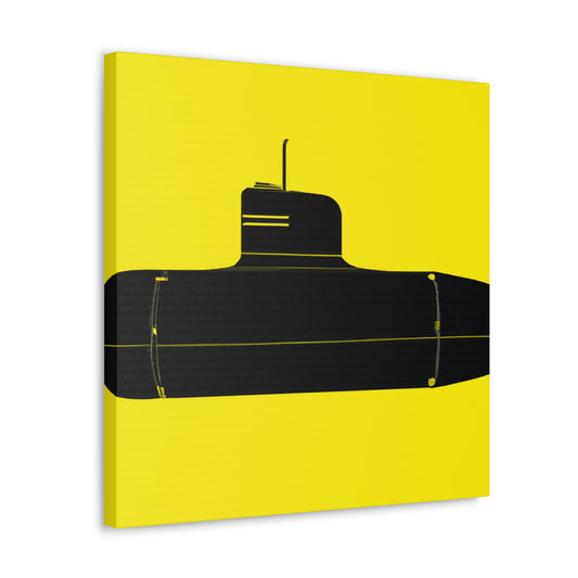 Submarine in Solitude - Canvas