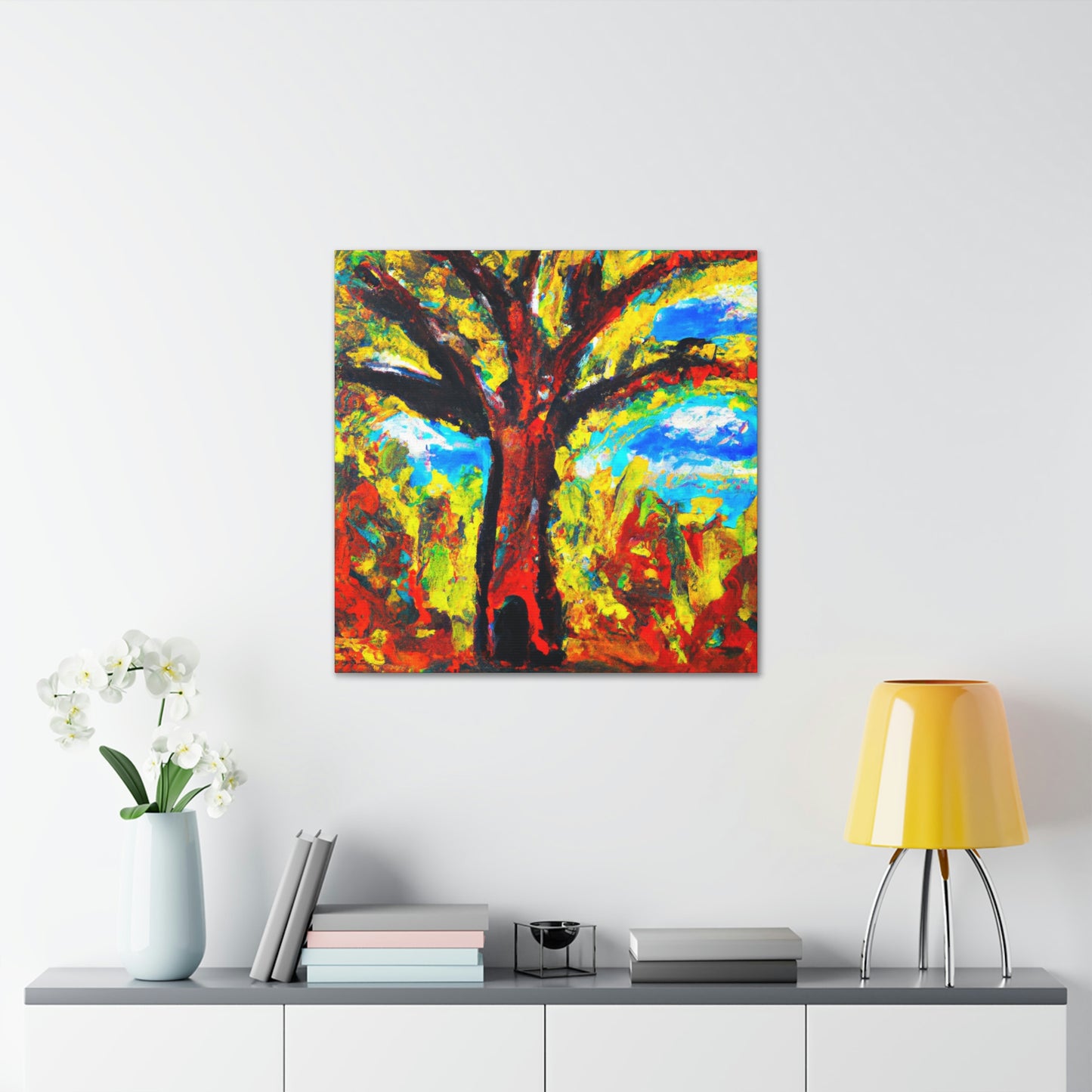 Oak Tree Reconciled - Canvas