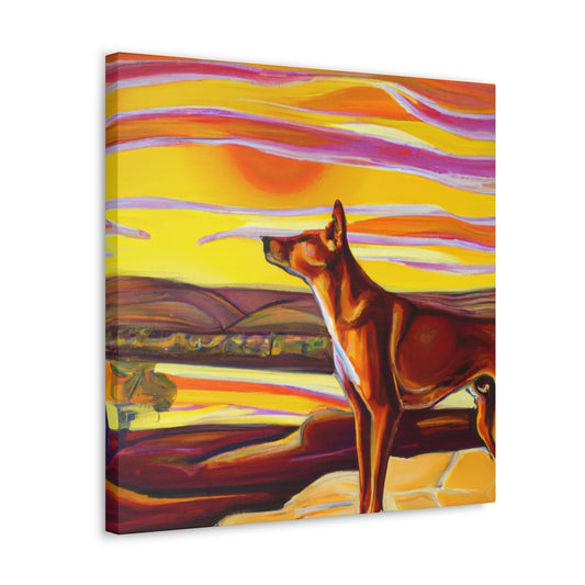 "Dingo in the Distance" - Canvas