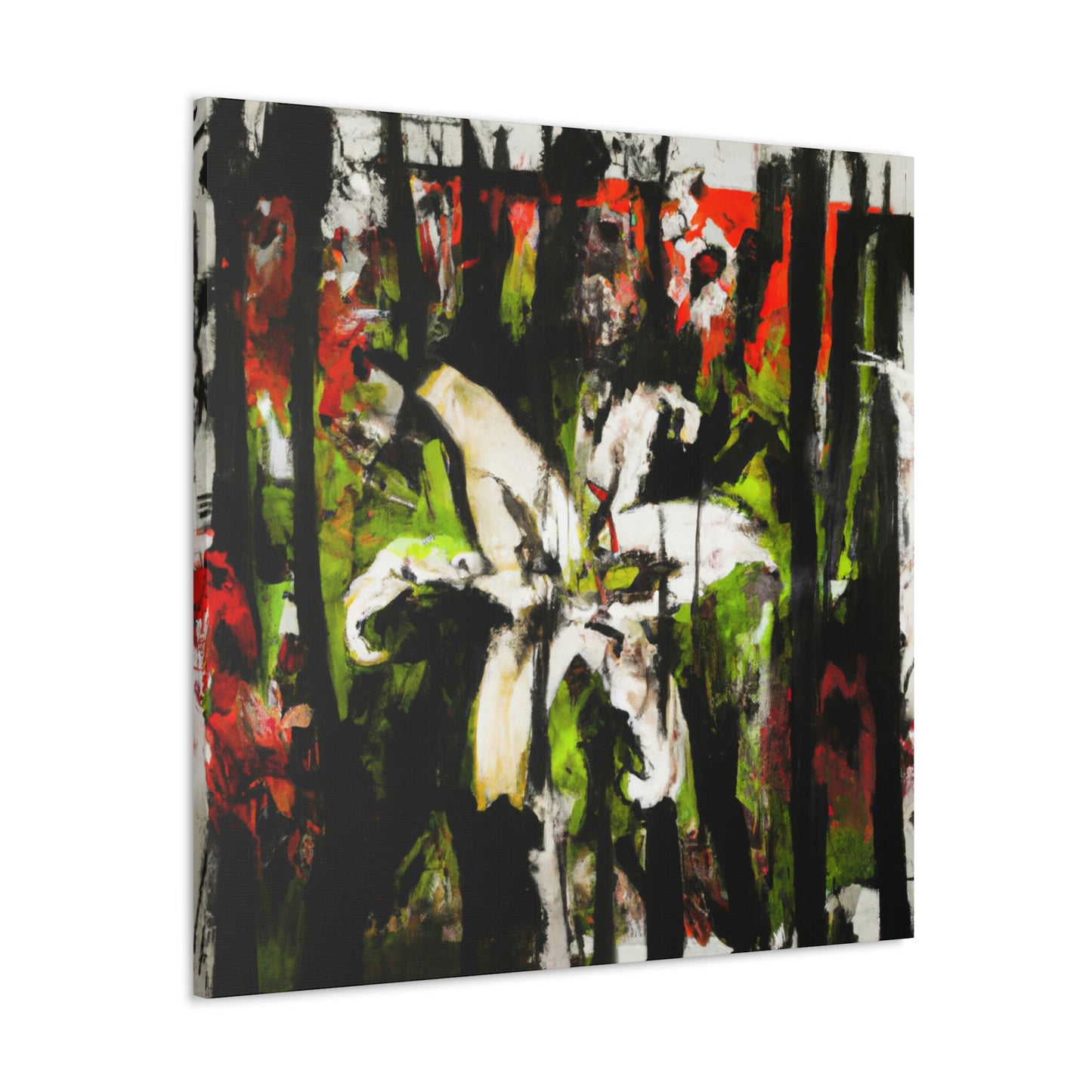 Lily in Expressionism - Canvas