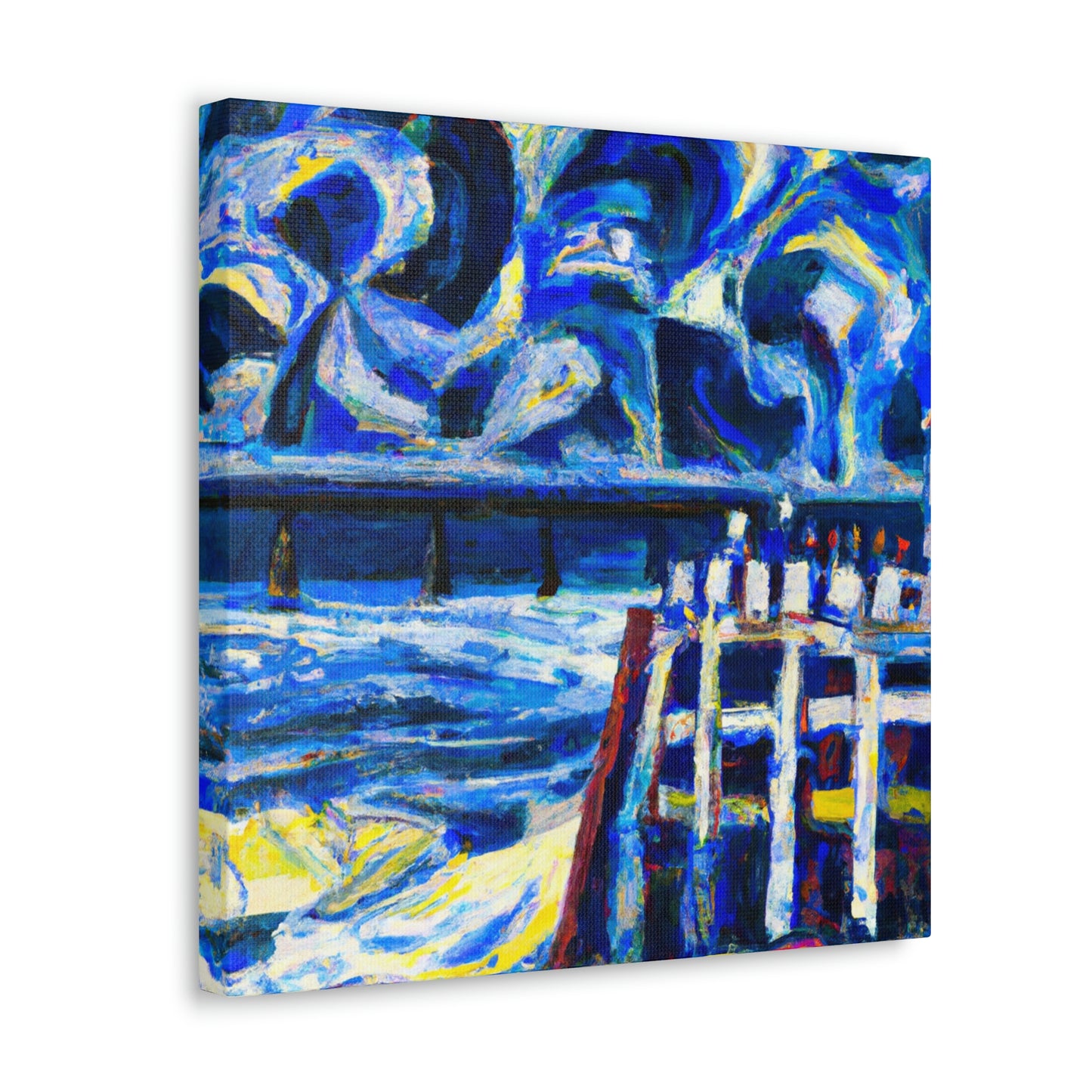 Seawall by Expressionism - Canvas