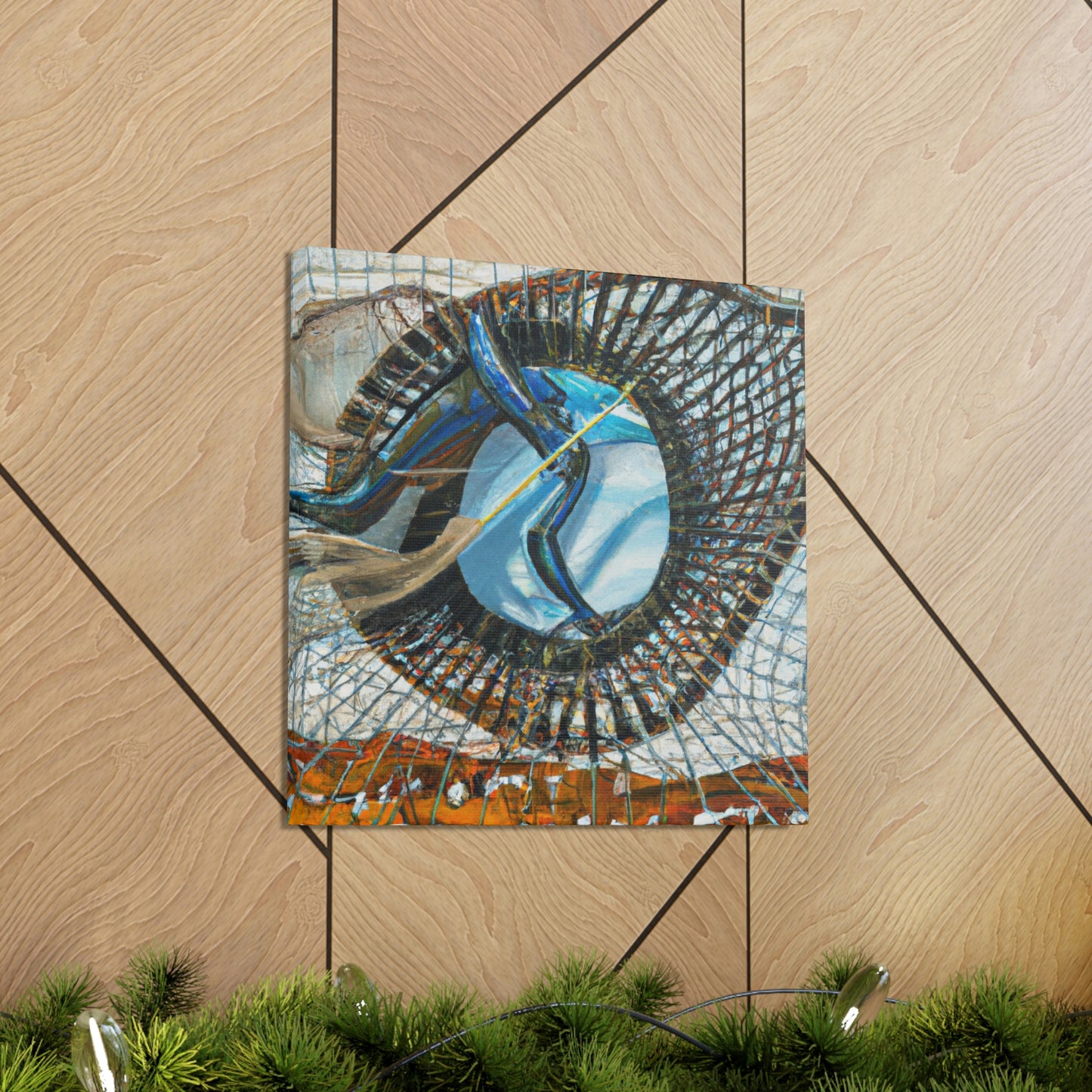 Fishing Nets Elegance - Canvas