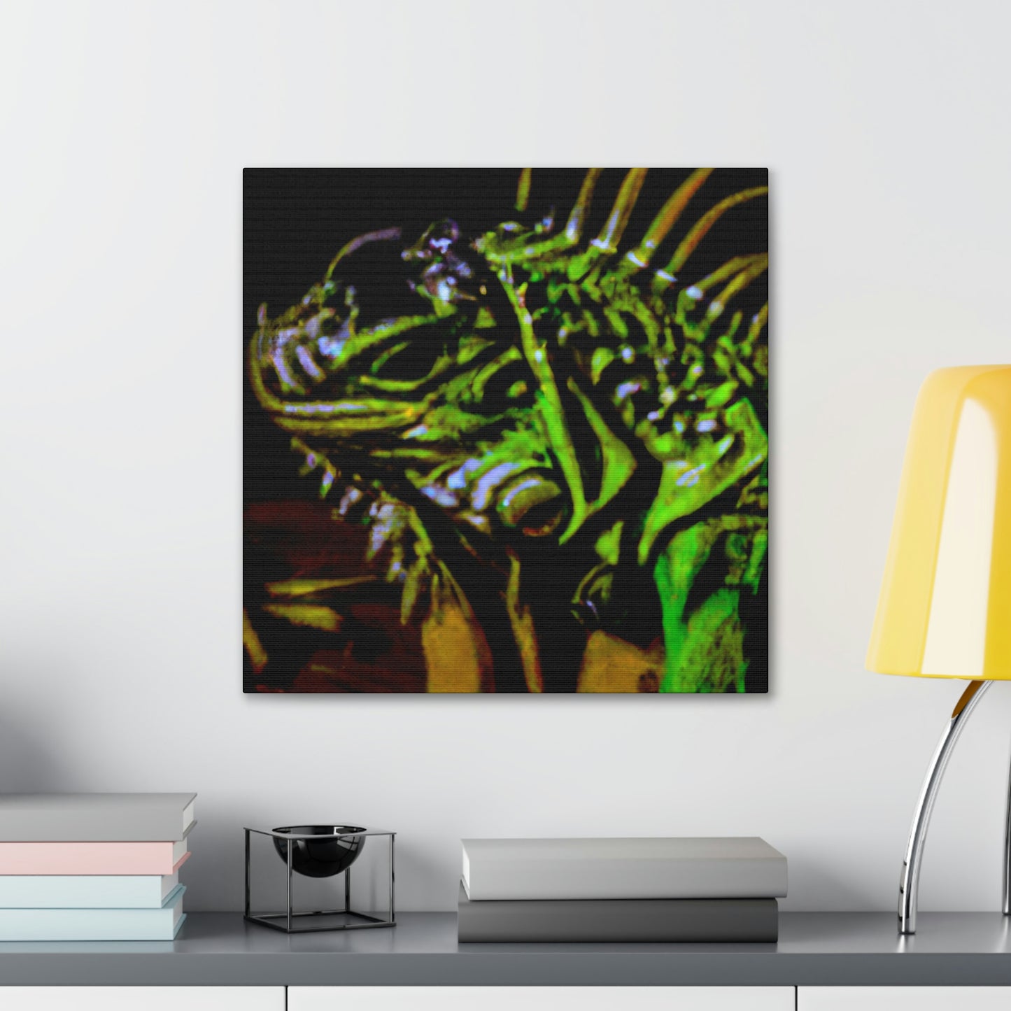 Iguana in Springtime - Canvas