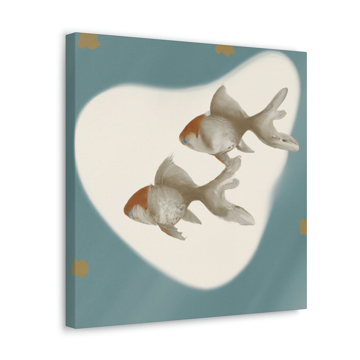 Golden Seafaring Steeds - Canvas