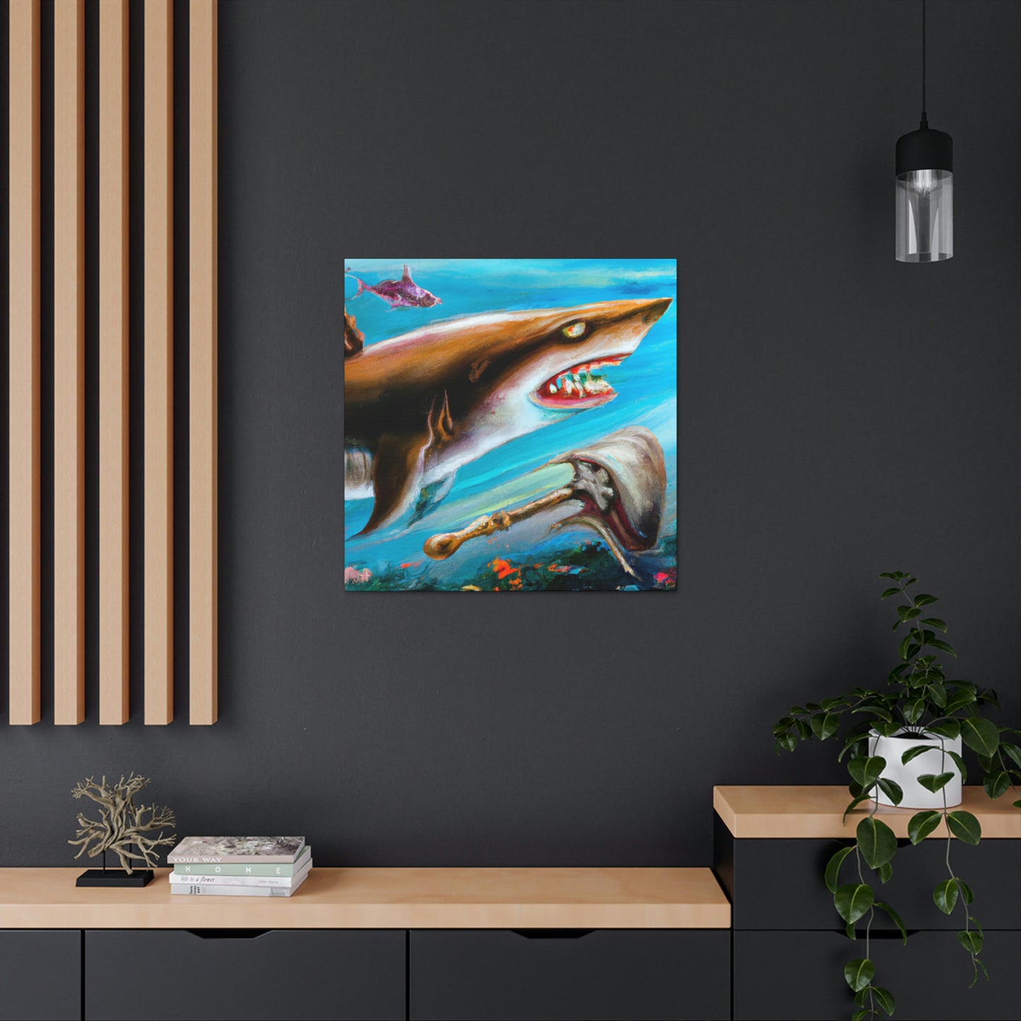 Shark Surrealism Dream - Canvas