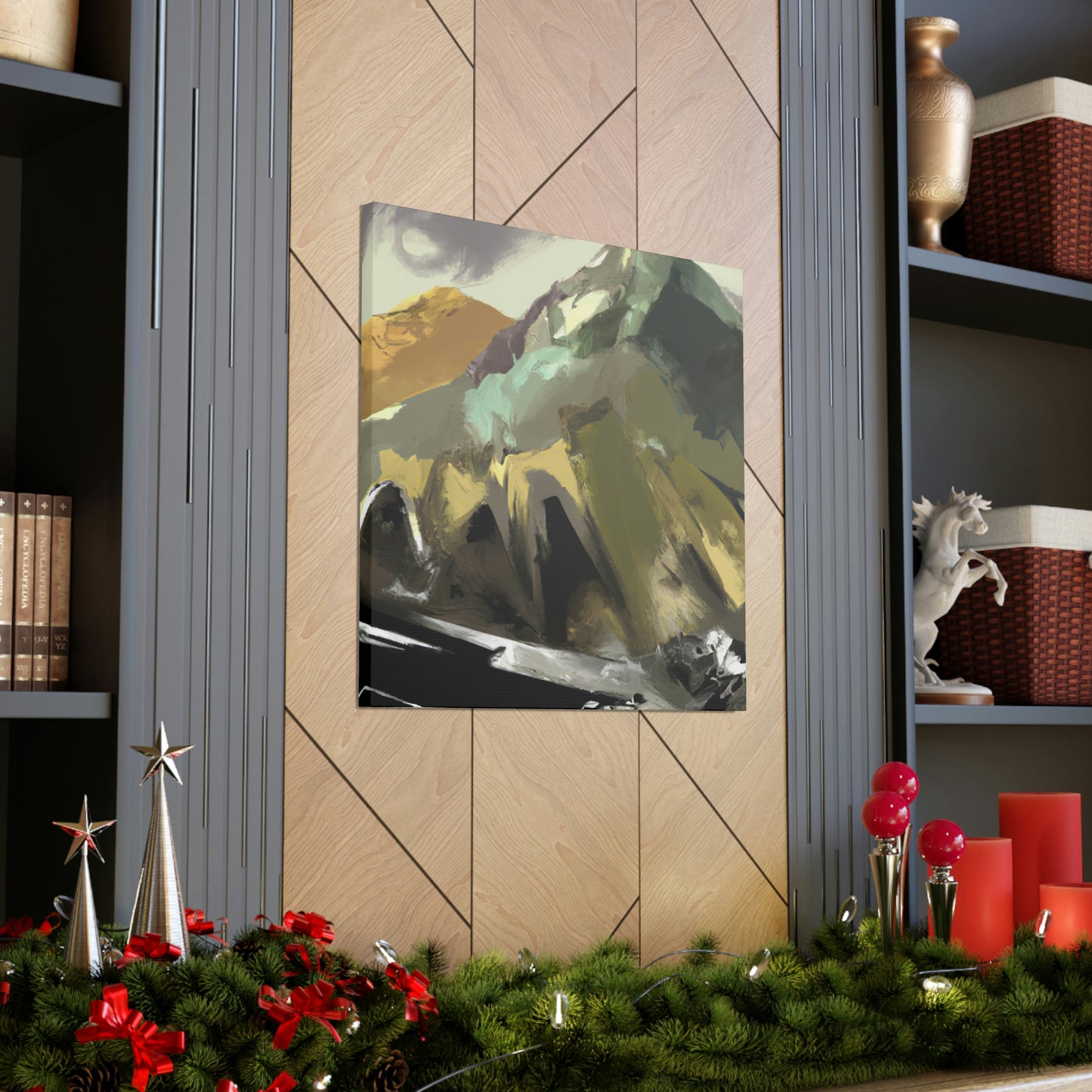 "Mountain Serenity Vision" - Canvas