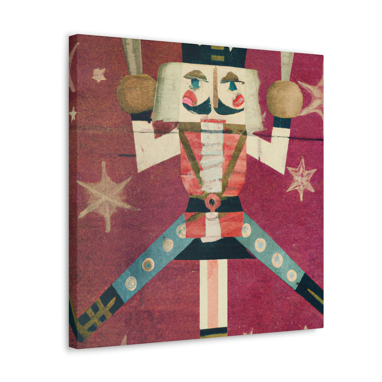 Nutcracker in Glitter - Canvas